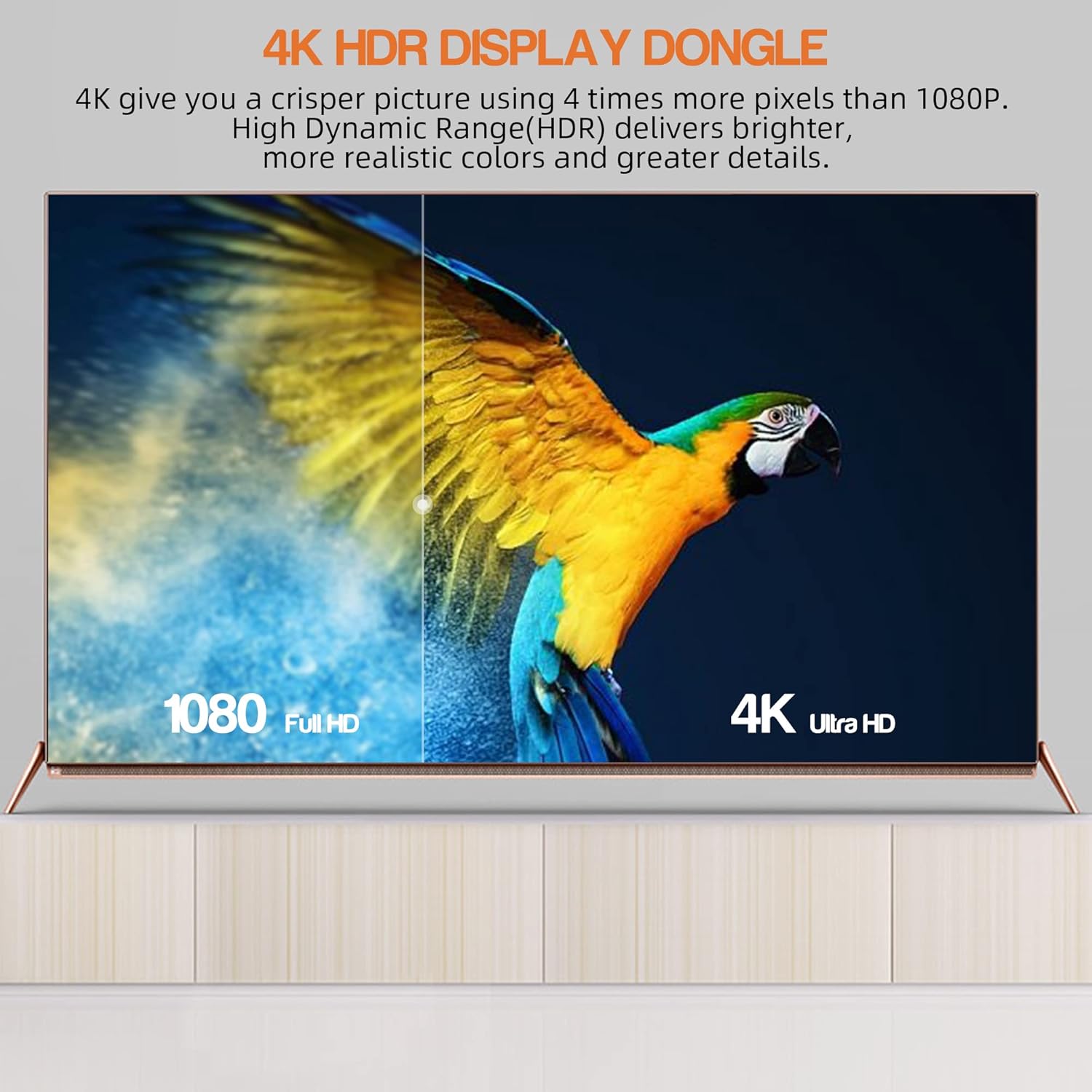 Fiyapoo Miracast Dongle 4K 5G HDMI Wireless - immagine 5