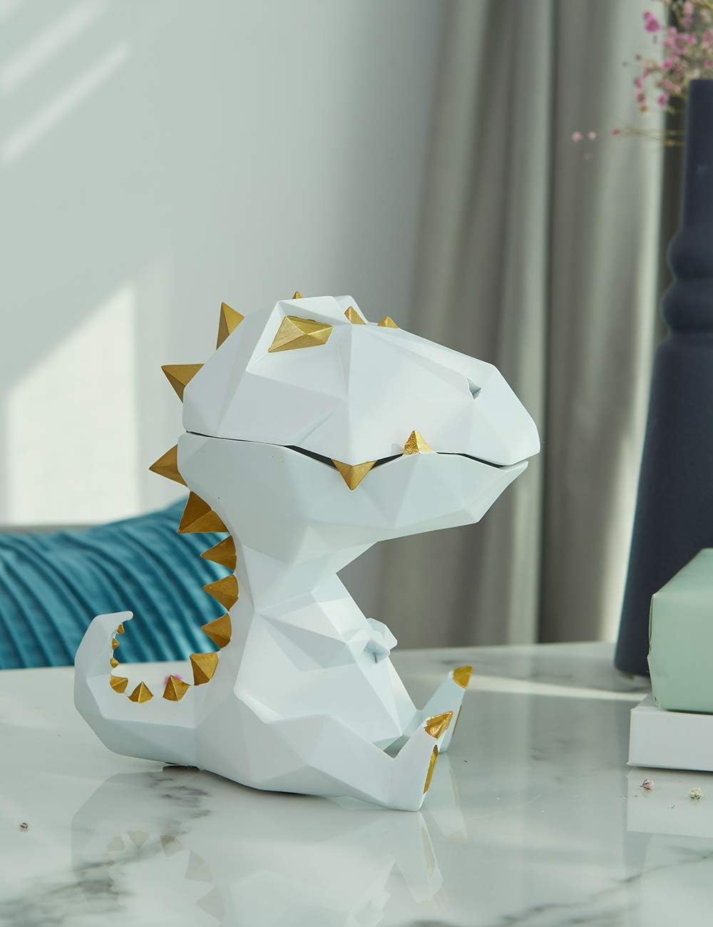 Amoy-Art Piatto di Caramelle Dinosauro Statuetta 18cm - immagine 11