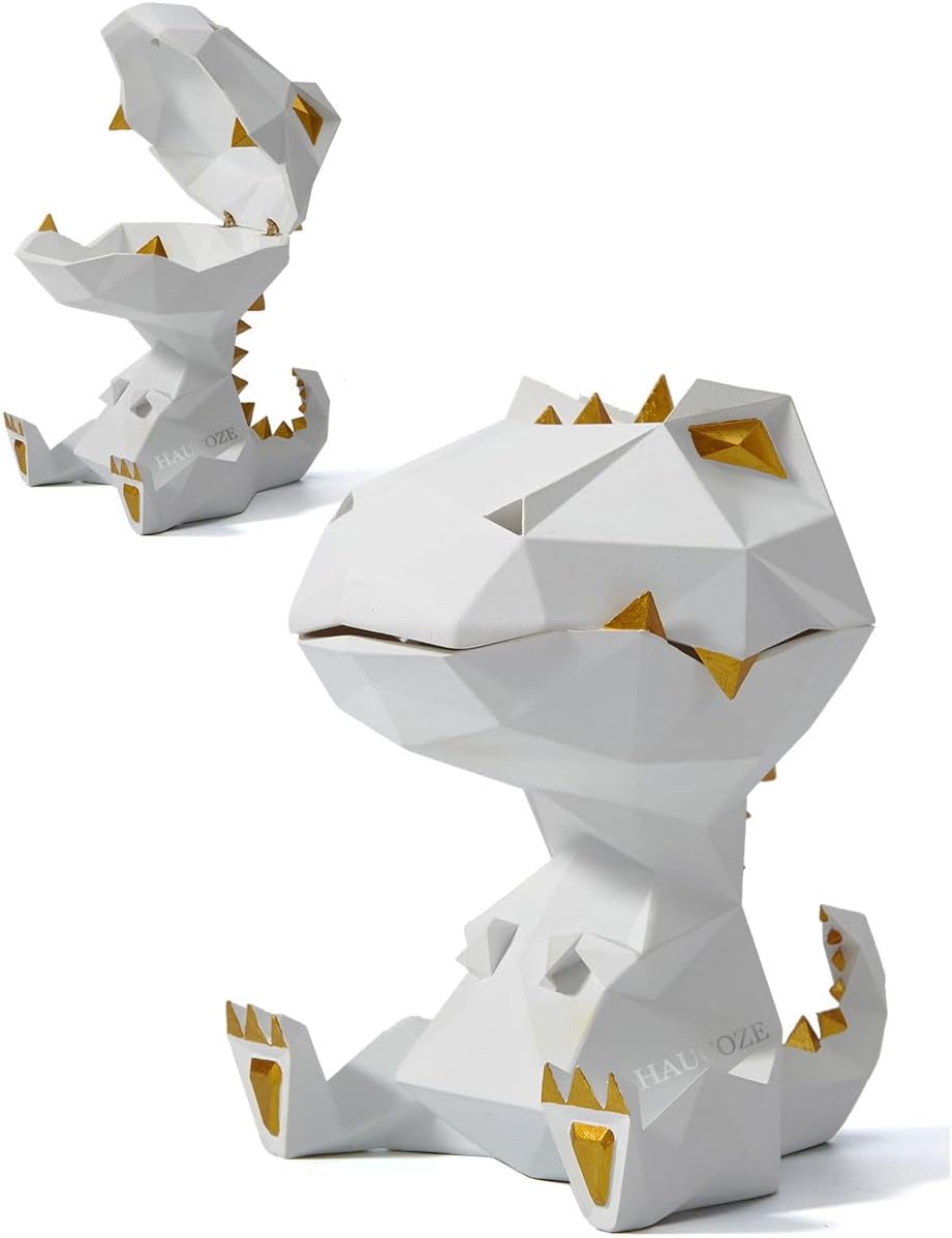 Amoy-Art Piatto di Caramelle Dinosauro Statuetta 18cm - immagine 1