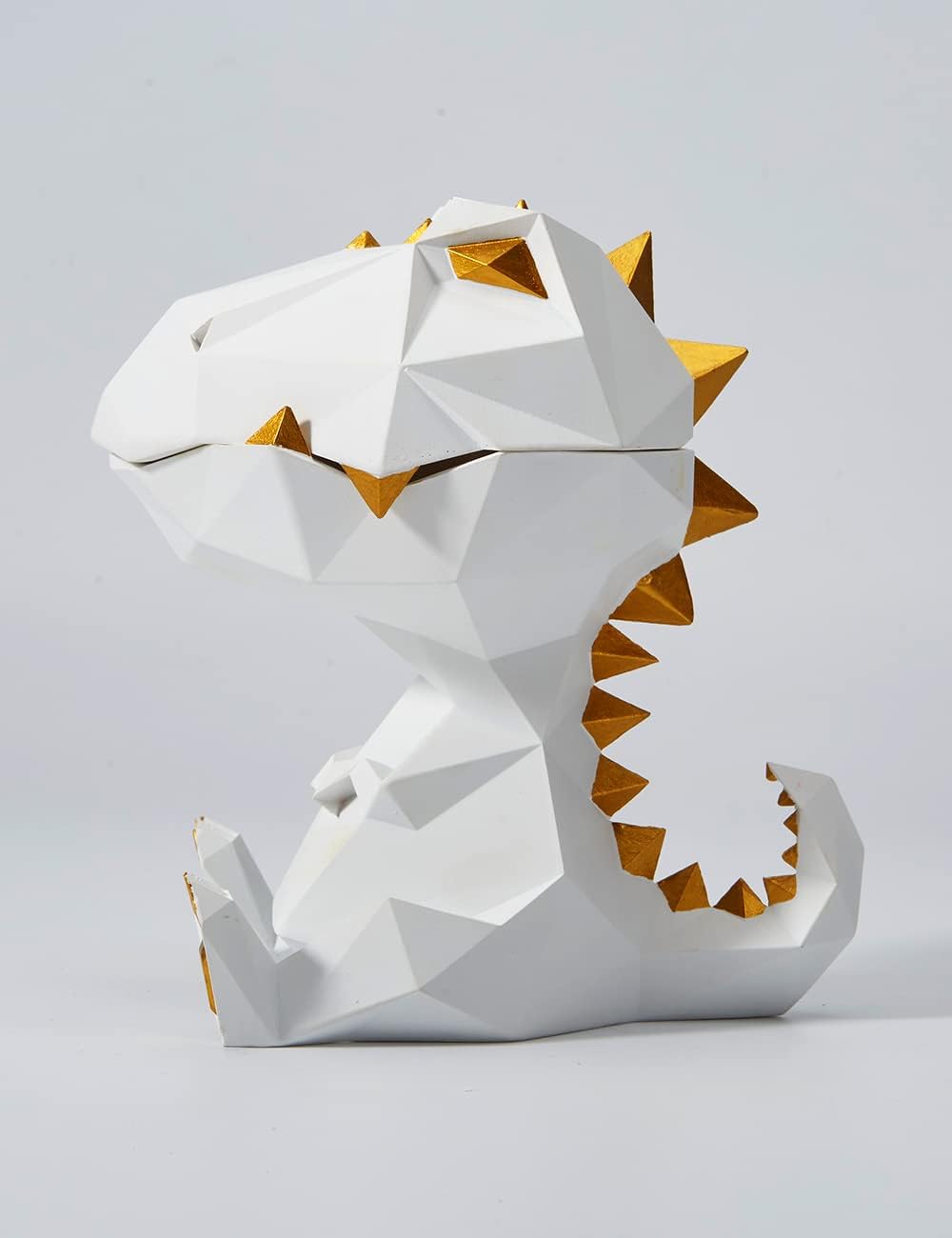 Amoy-Art Piatto di Caramelle Dinosauro Statuetta 18cm - immagine 3