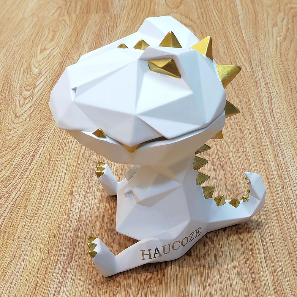 Amoy-Art Piatto di Caramelle Dinosauro Statuetta 18cm - immagine 5