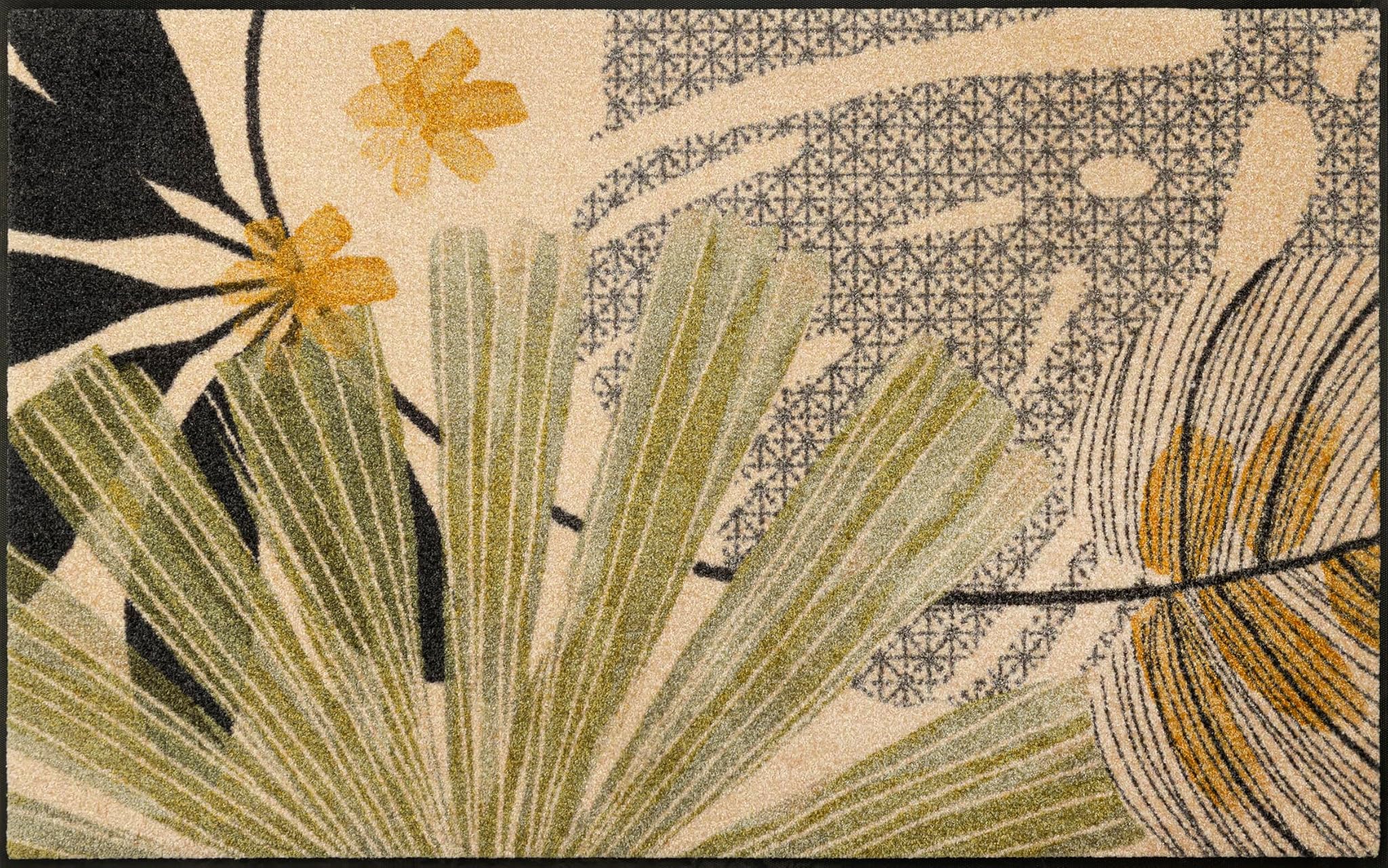 wash+dry tappeto Garden Soul 75x120cm, adatto per interni ed esterni, lavabile