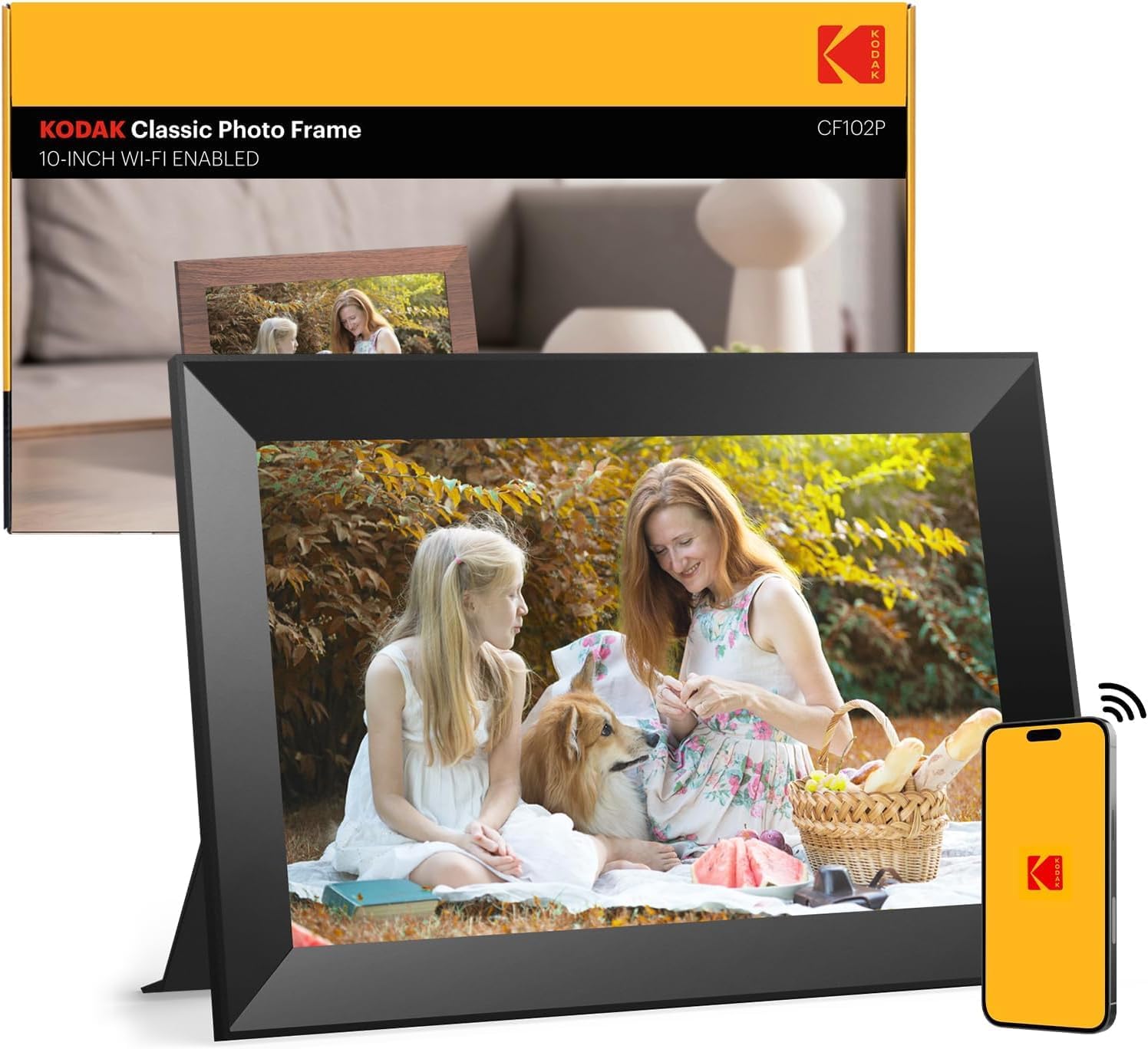 Kodak Cornice Digitale WIFI 10.1 Pollici IPS Touch - immagine 1