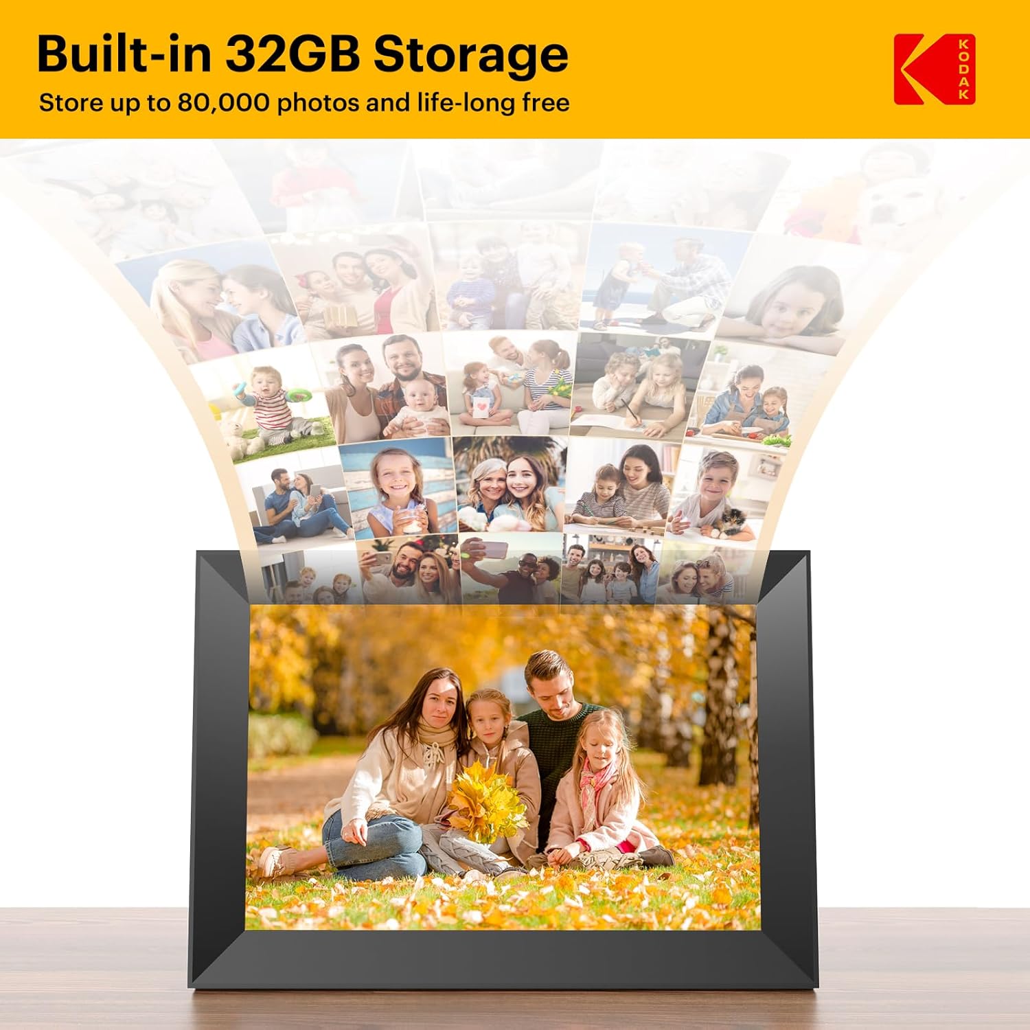 Kodak Cornice Digitale WIFI 10.1 Pollici IPS Touch - immagine 4
