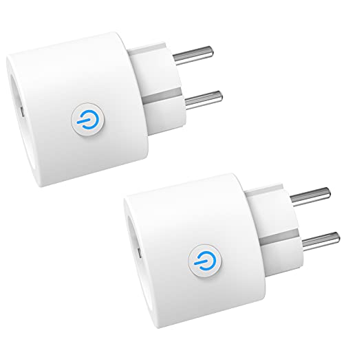 Presa Intelligente Wifi 16A Smart Plug (Type F), 2 Pezzi