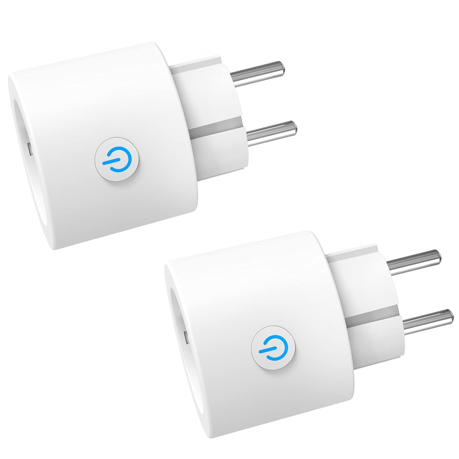 Presa Intelligente Wifi 16A Smart Plug (Type F), 2 Pezzi - immagine 1