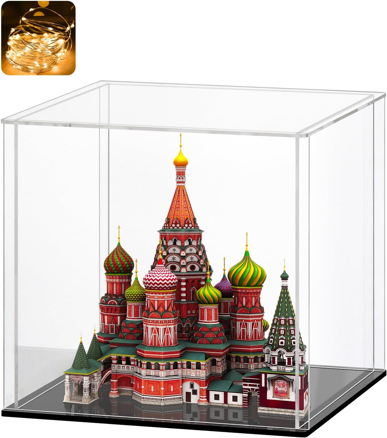 Vetrina Acrilico Trasparente 28x28x28cm