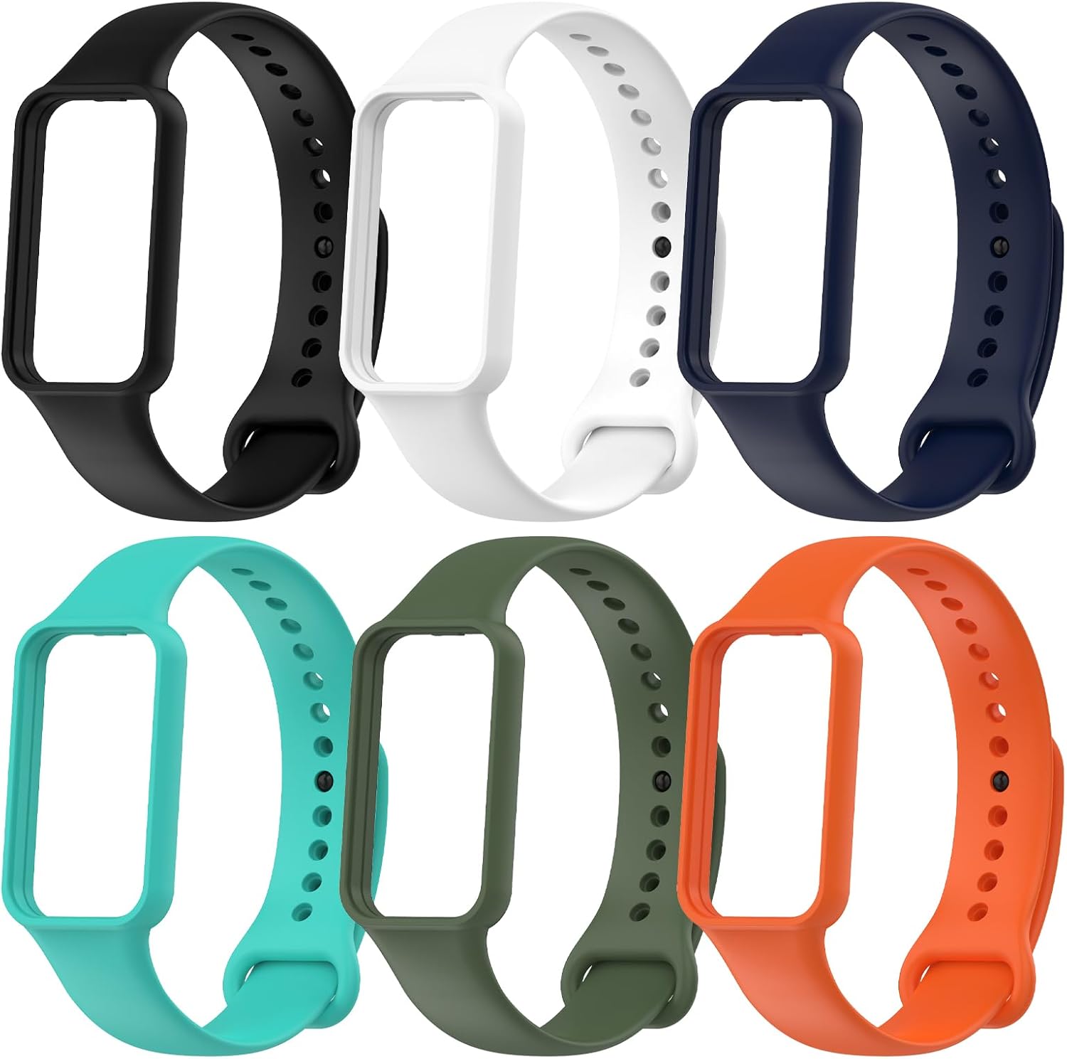 BDIG Cinturini per Amazfit Band 7 - 6 Pezzi - immagine 2