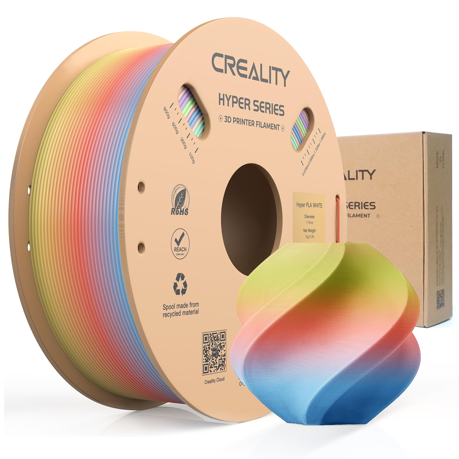 Creality Hyper PLA Filamento Stampante 3D 1.75mm 1KG