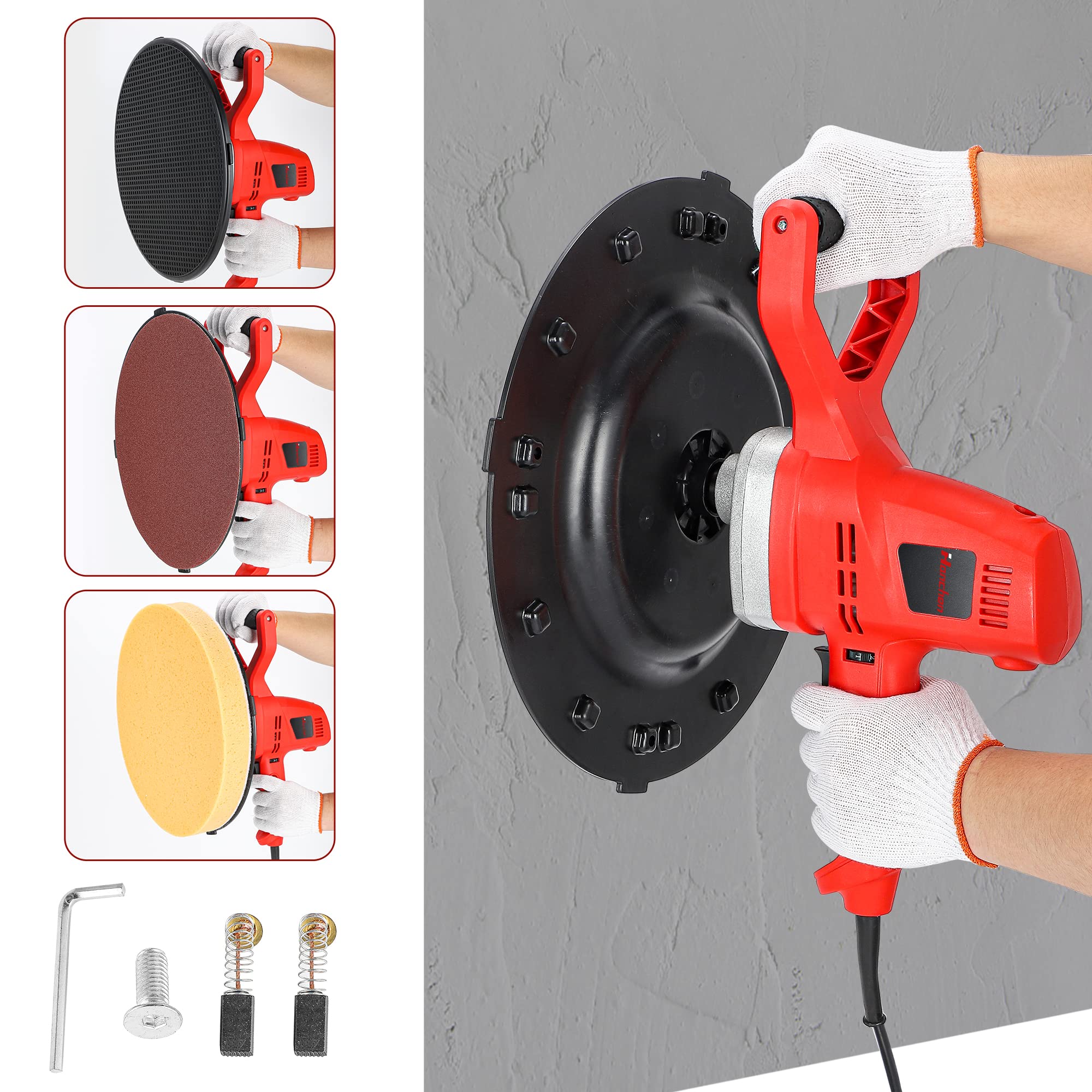 Hanchen Levigatrice per Pareti a Cazzuola Elettrica 1280W