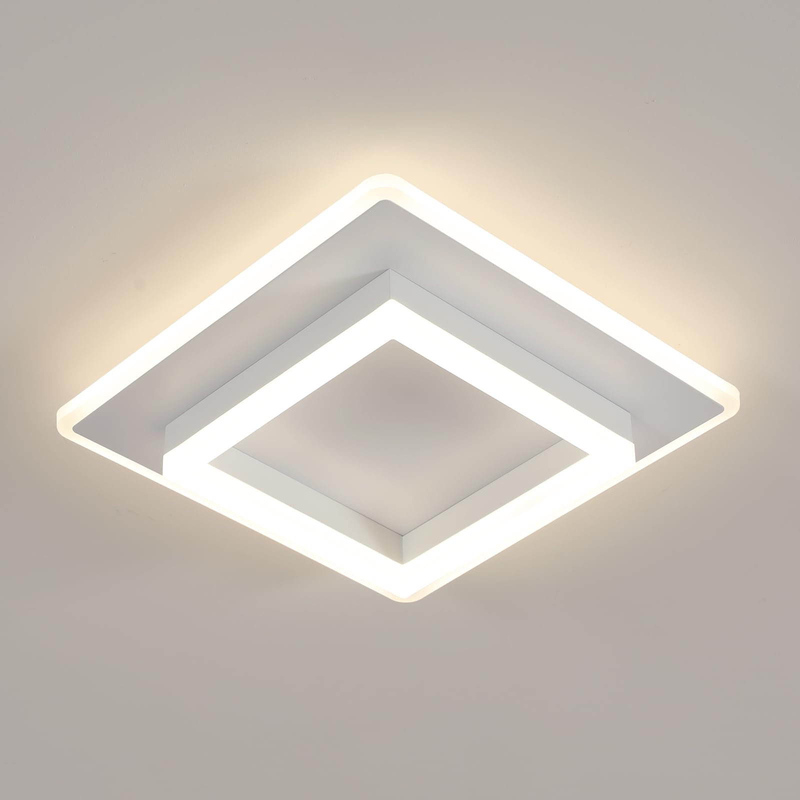 Senqiu Plafoniera LED Soffitto 30W 4500K, 30CM