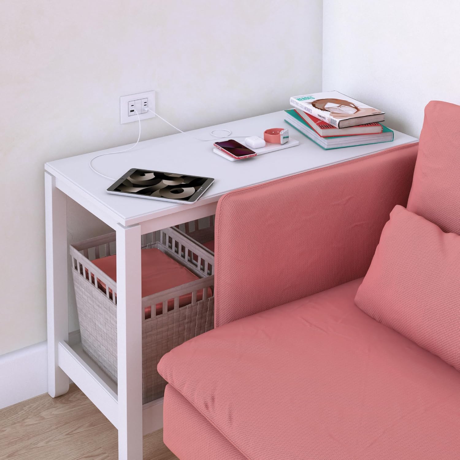 4box - Alimentatore USB CCA 20W per Bticino Matix, Bianco - immagine 3