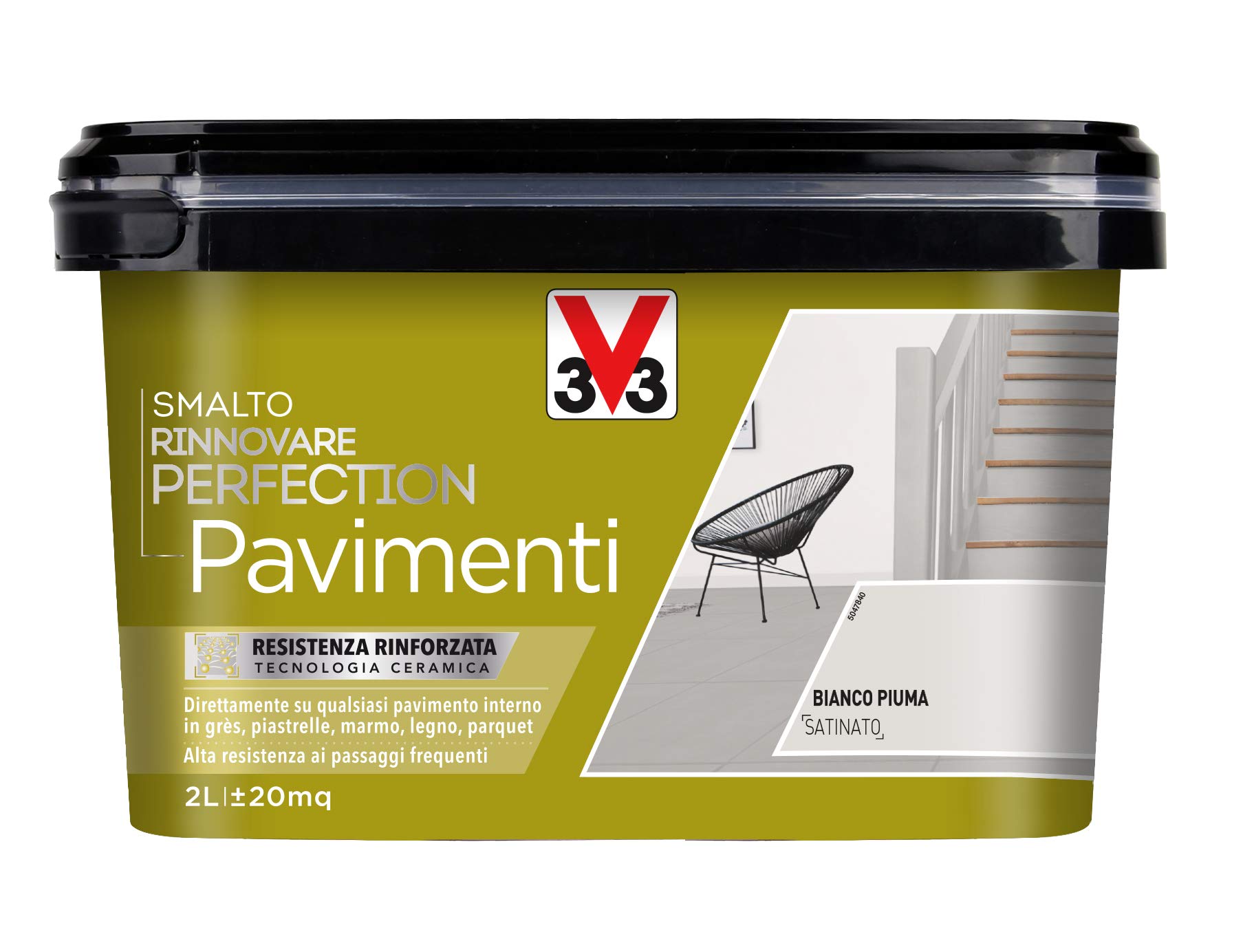 Smalto Rinnovare Perfection Pavimenti Bianco Piuma Satinato 2 L