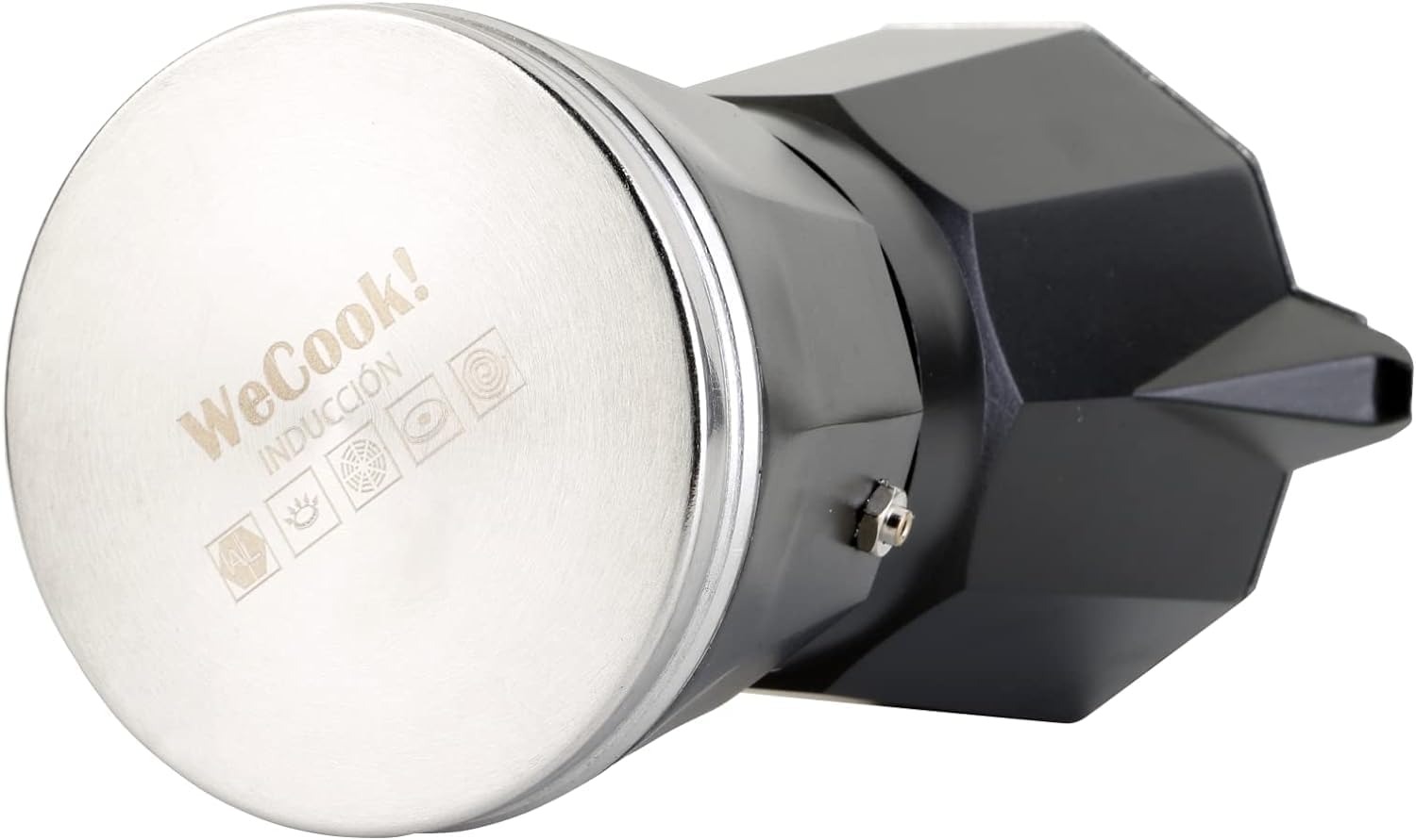 Wecook! Luccia Caffettiera Italiana a Induzione 12 Tazze - immagine 2