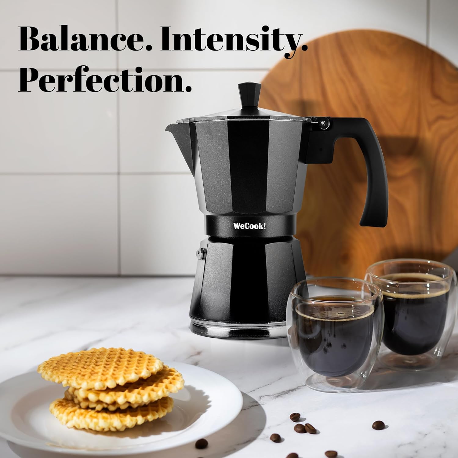 Wecook! Luccia Caffettiera Italiana a Induzione 12 Tazze - immagine 7