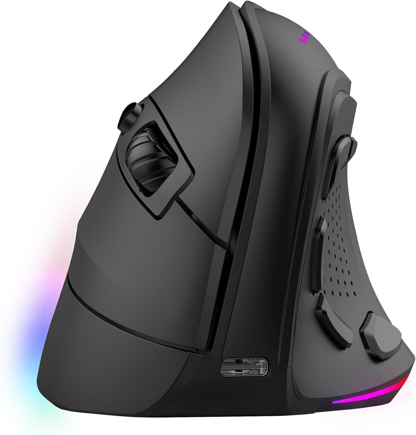 MARSGAMING MM-SK - Mouse Gaming Wireless Verticale, Nero - immagine 1