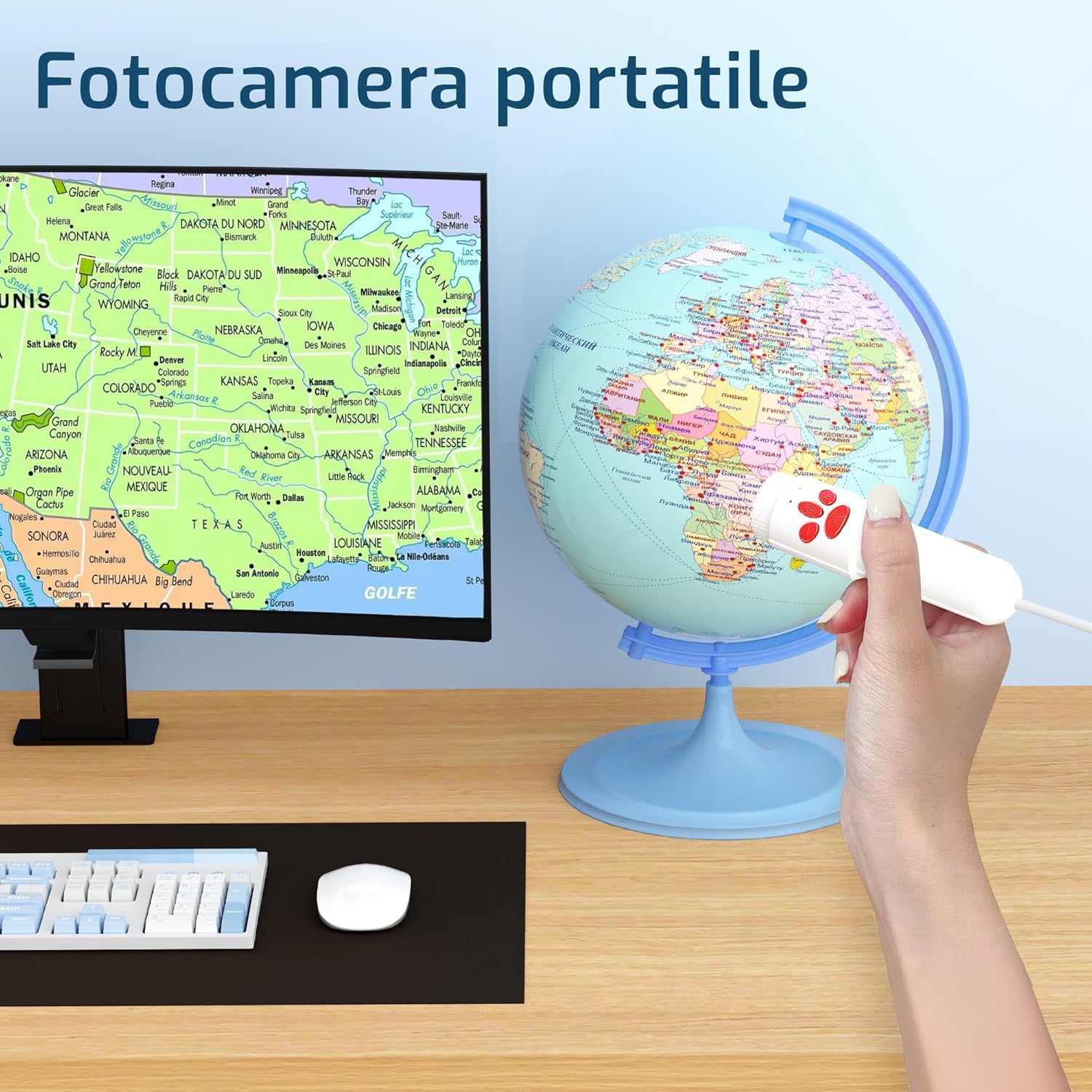 INSWAN INS-3 USB Camera Documenti e Visualizzatore - immagine 6