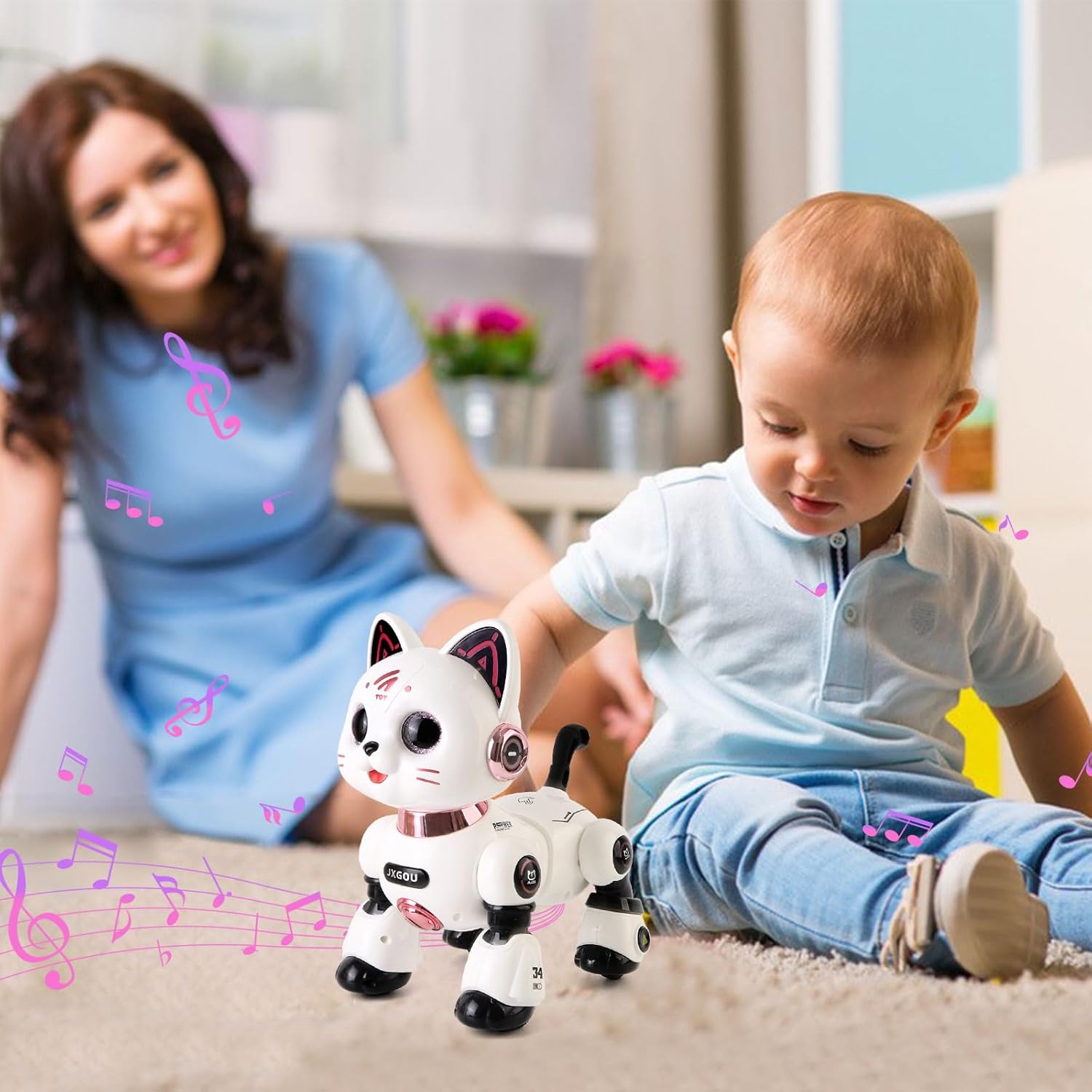 Gatto Robot Programmabile RC per Bambini 8+ - immagine 7