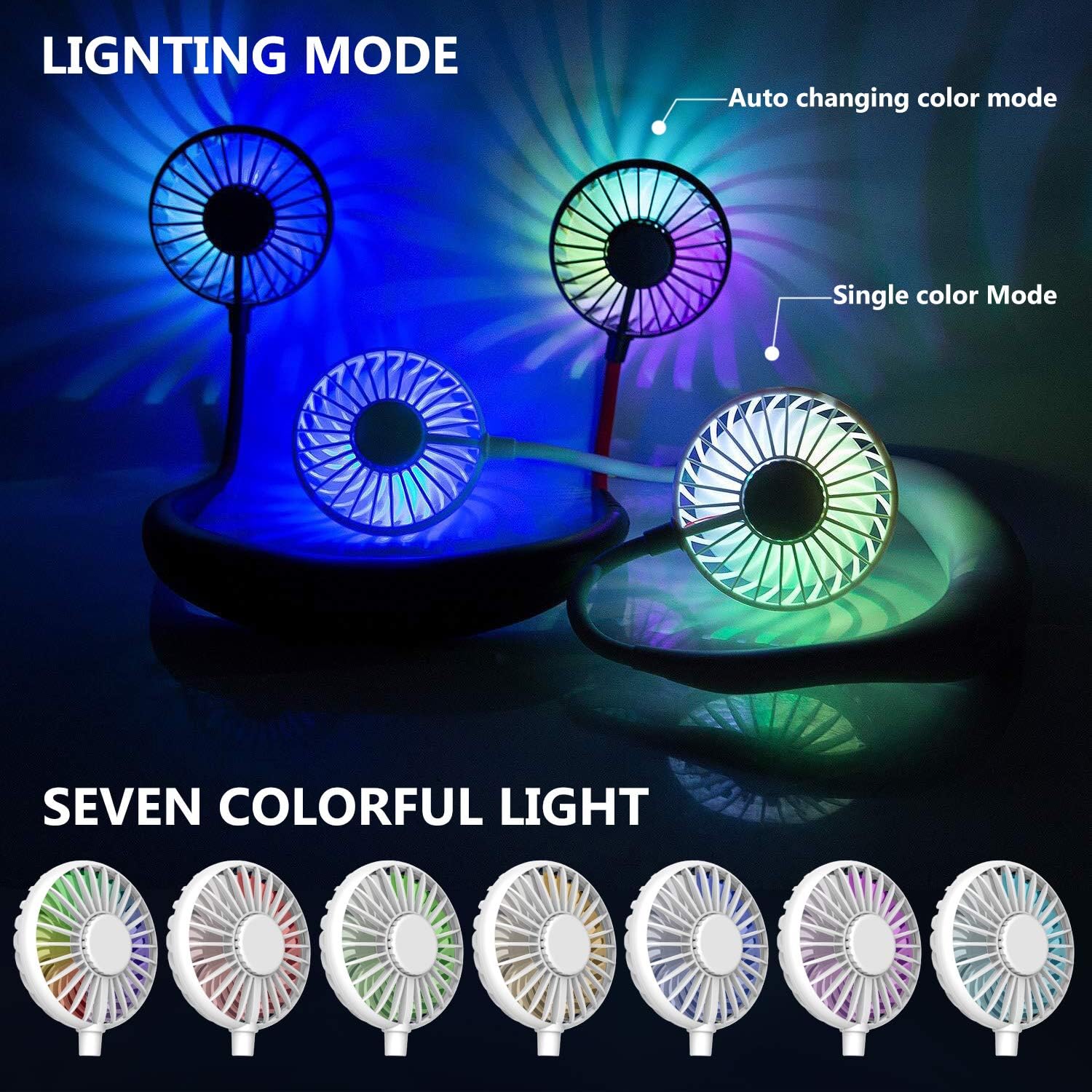 Ultralent - Ventilatore da Collo Portatile USB - immagine 2