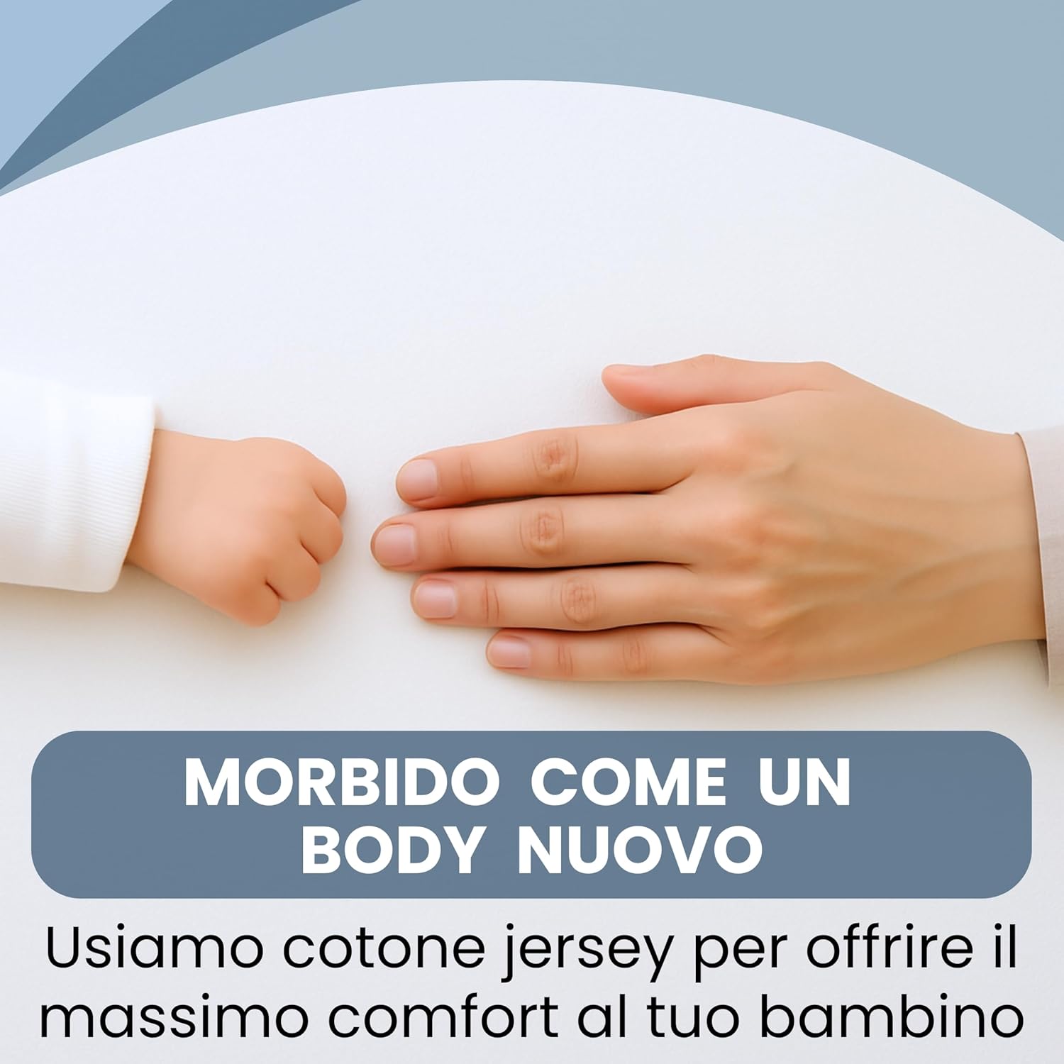 Bisoo Lenzuola Impermeabili 75x100 - Lenzuola per Culla Letino/Parco Giochi per Bambini - Lenzuolo Coprimaterasso Impermeabile Angoli 100% Jersey OEKO-TEX - Set Lenzuolino Bianco e Grigio 100x75 - immagine 6