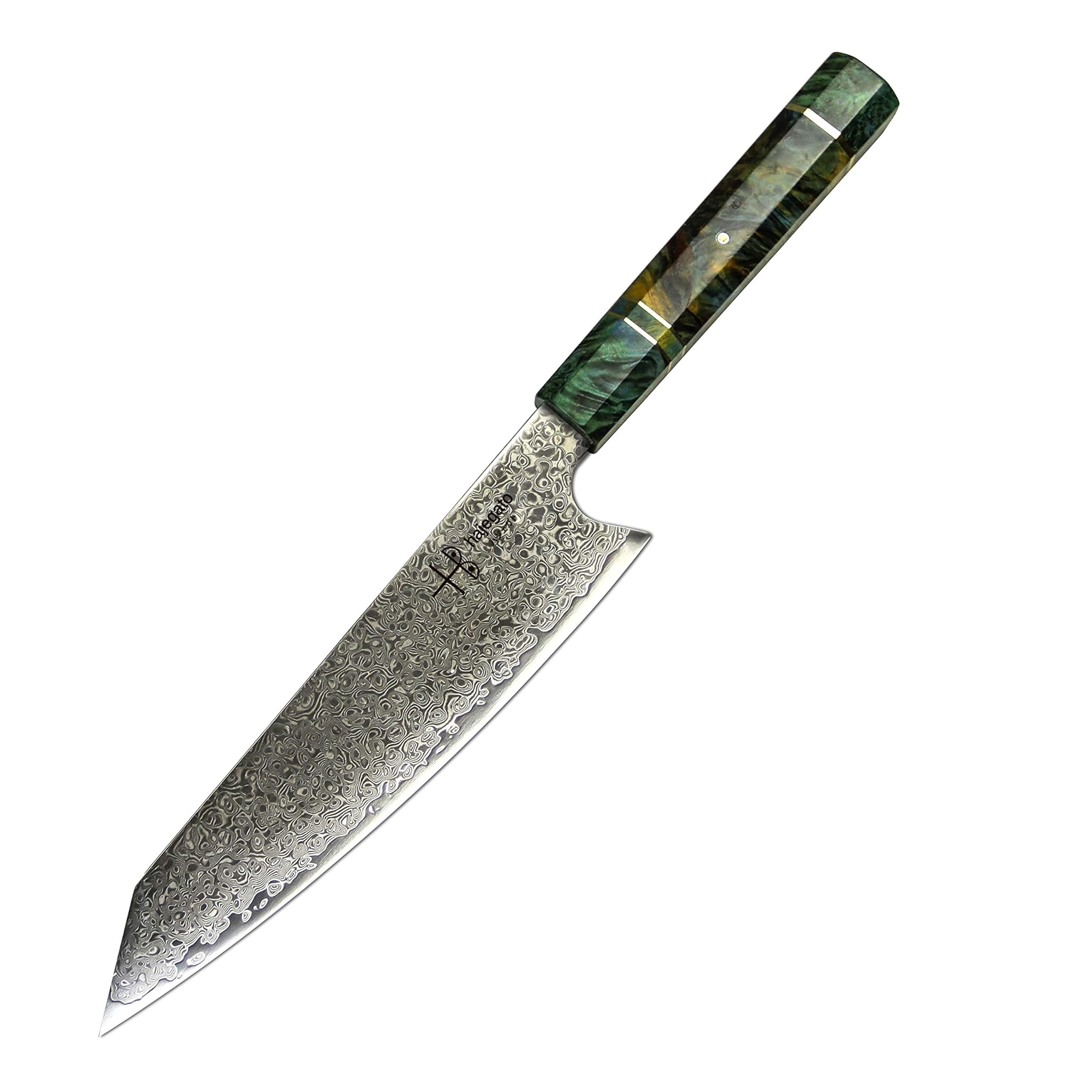 Hajegato Coltello da Chef Damasco Kirituske 8 Pollici