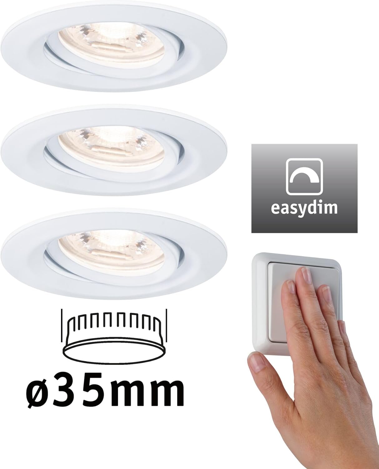 Paulmann 92971 Nova mini Plus - Lampada Incasso LED - immagine 9
