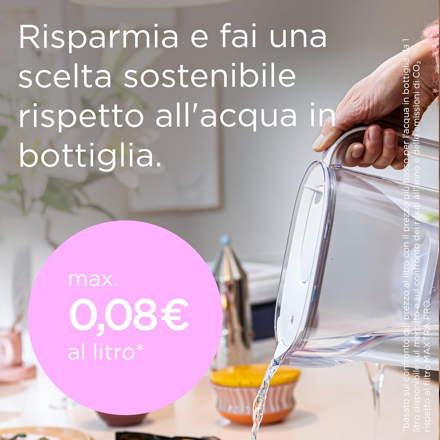 Brita Caraffa Filtrante Style Essential White 2,4L - immagine 5