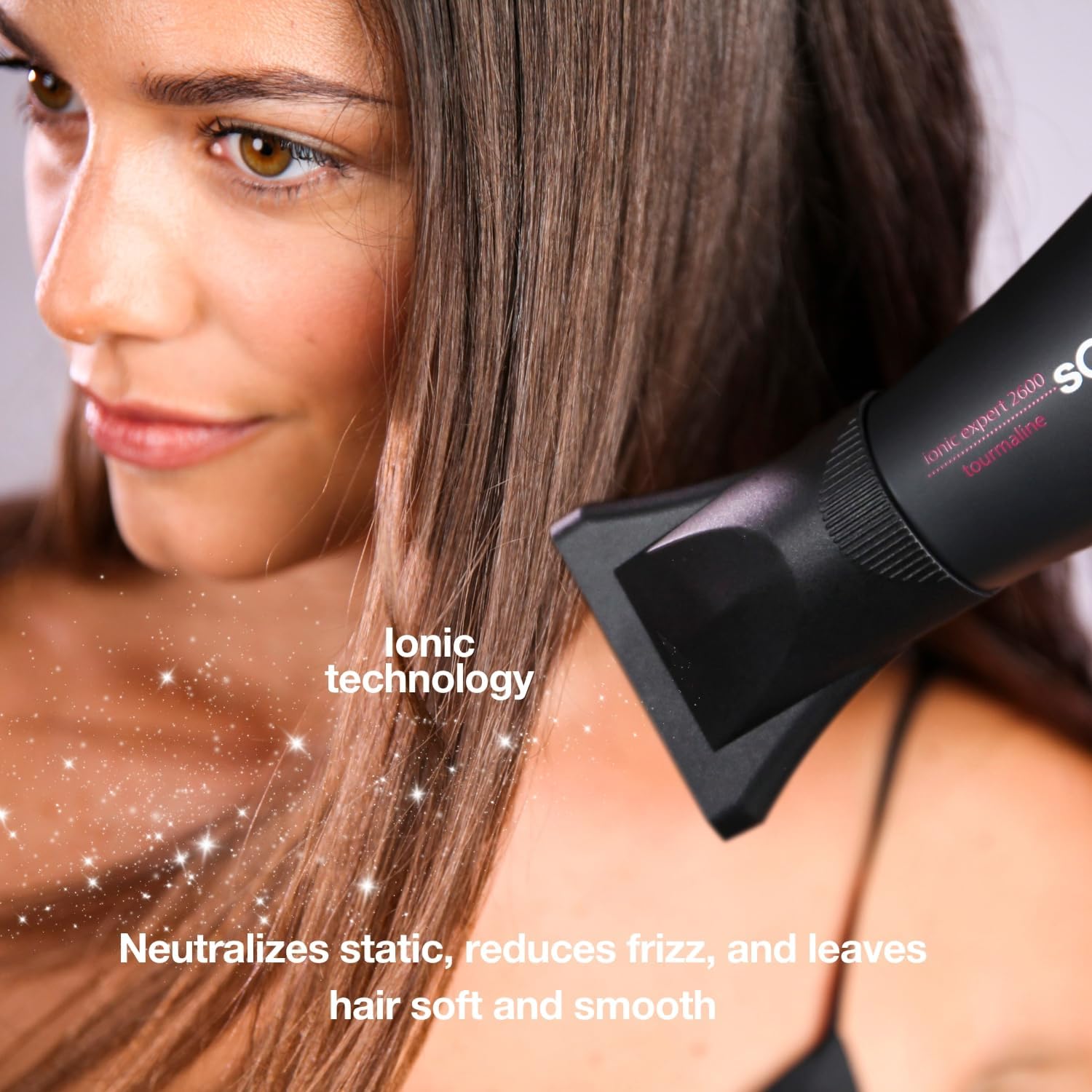 Solac SP7170 Expert 2600 Tourmaline - Asciugacapelli Professionale, Nero - immagine 4