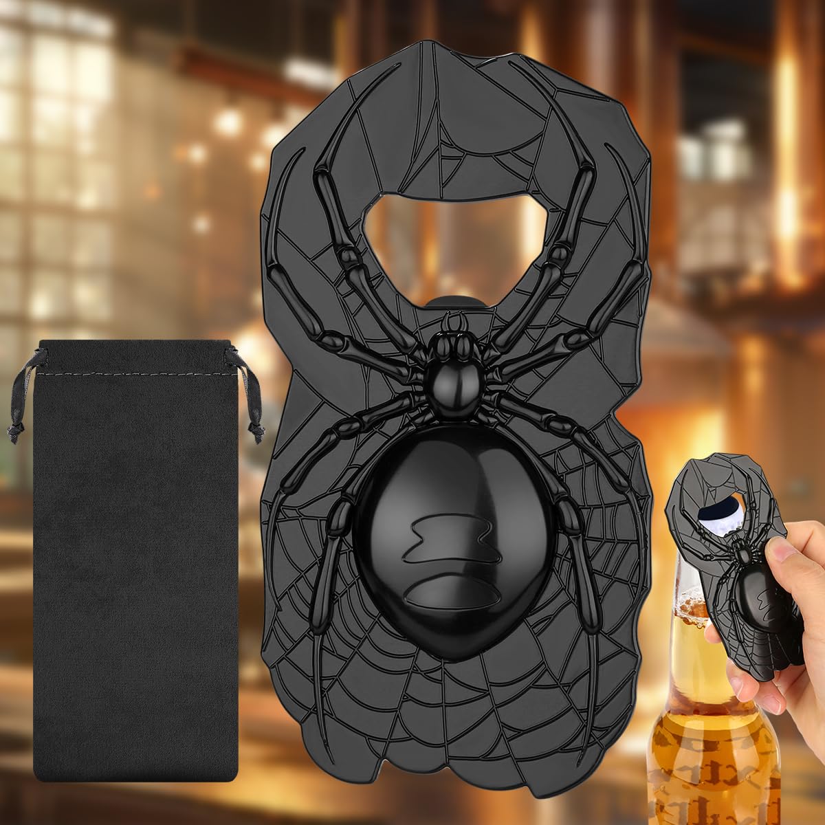 Nero Con Sacchetto In Velluto