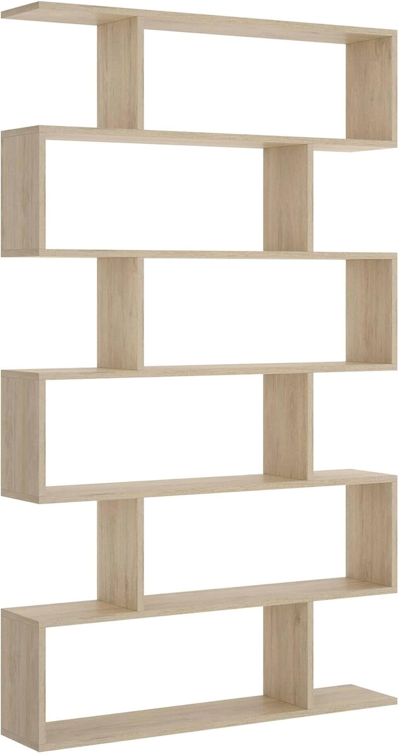 Dmora Libreria Decorativa e Funzionale, Rovere - immagine 3