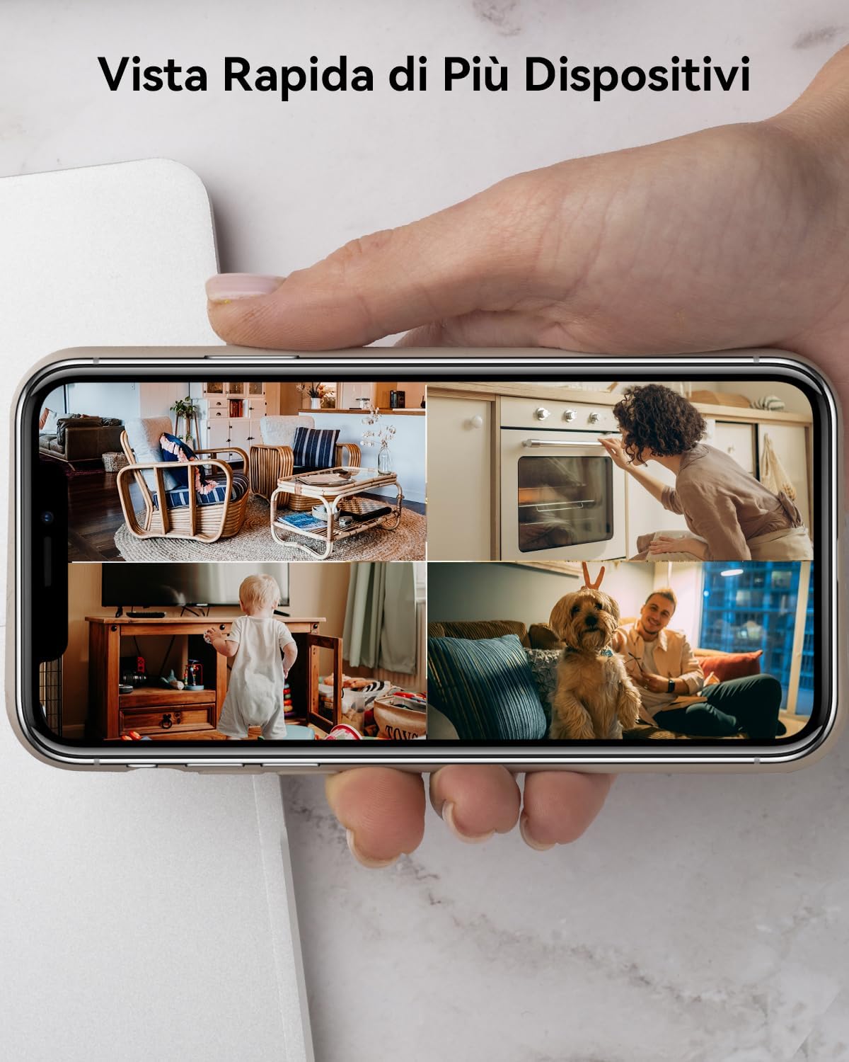 Imou 3MP Telecamera Wi-Fi Interno 2K - immagine 9