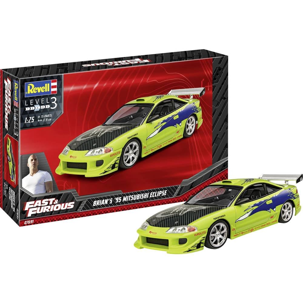 Revell 07691 Brian's 1995 Mitsubishi Eclipse 1:25