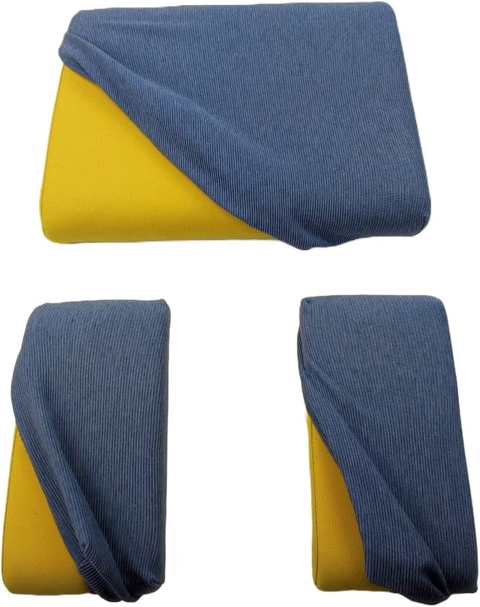 Ergositting Set Fodere Elasticizzate per Sedia Ergonomica, Azzurro - immagine 1