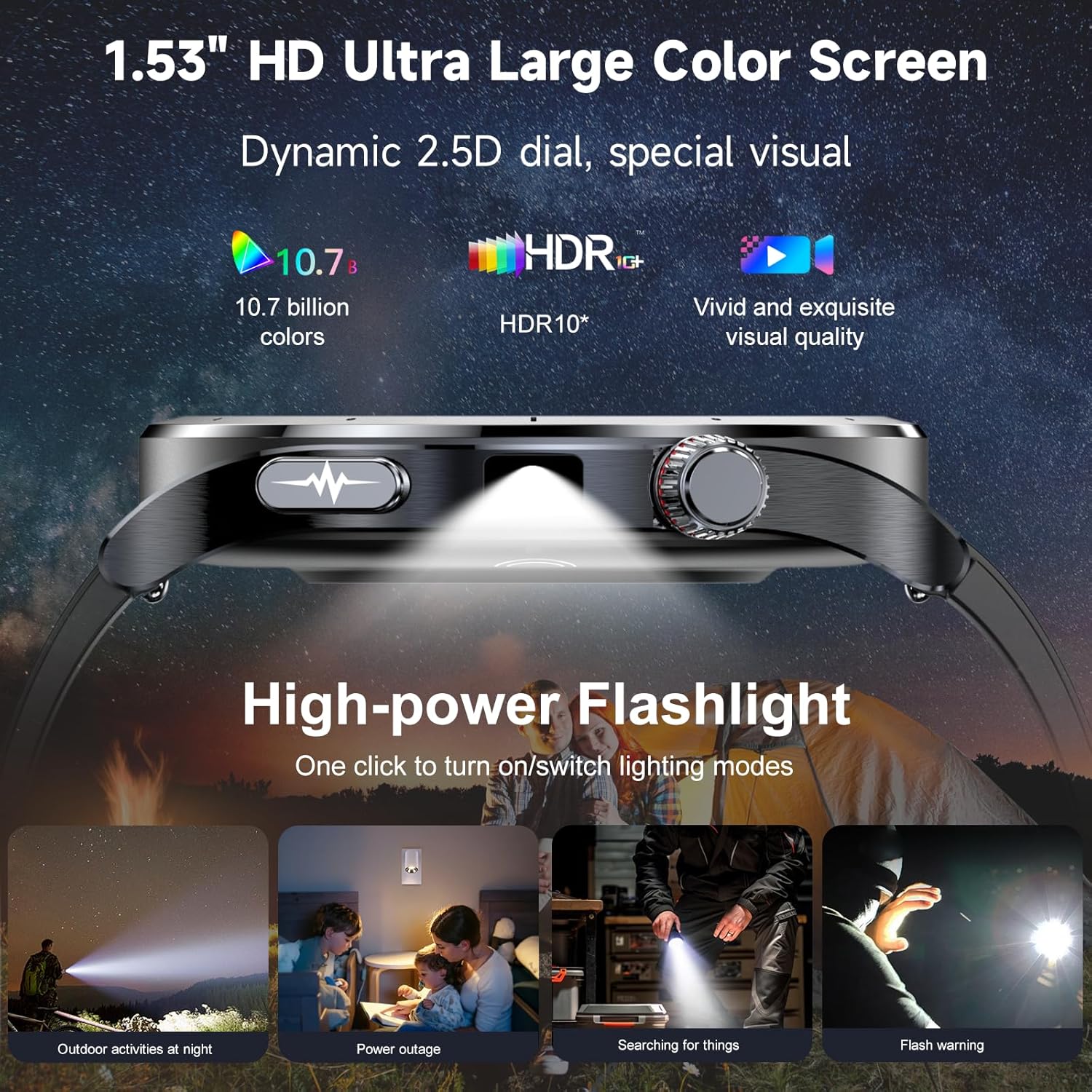 Yupeng Smart Watch AI ECG Sleep Monitor - immagine 2