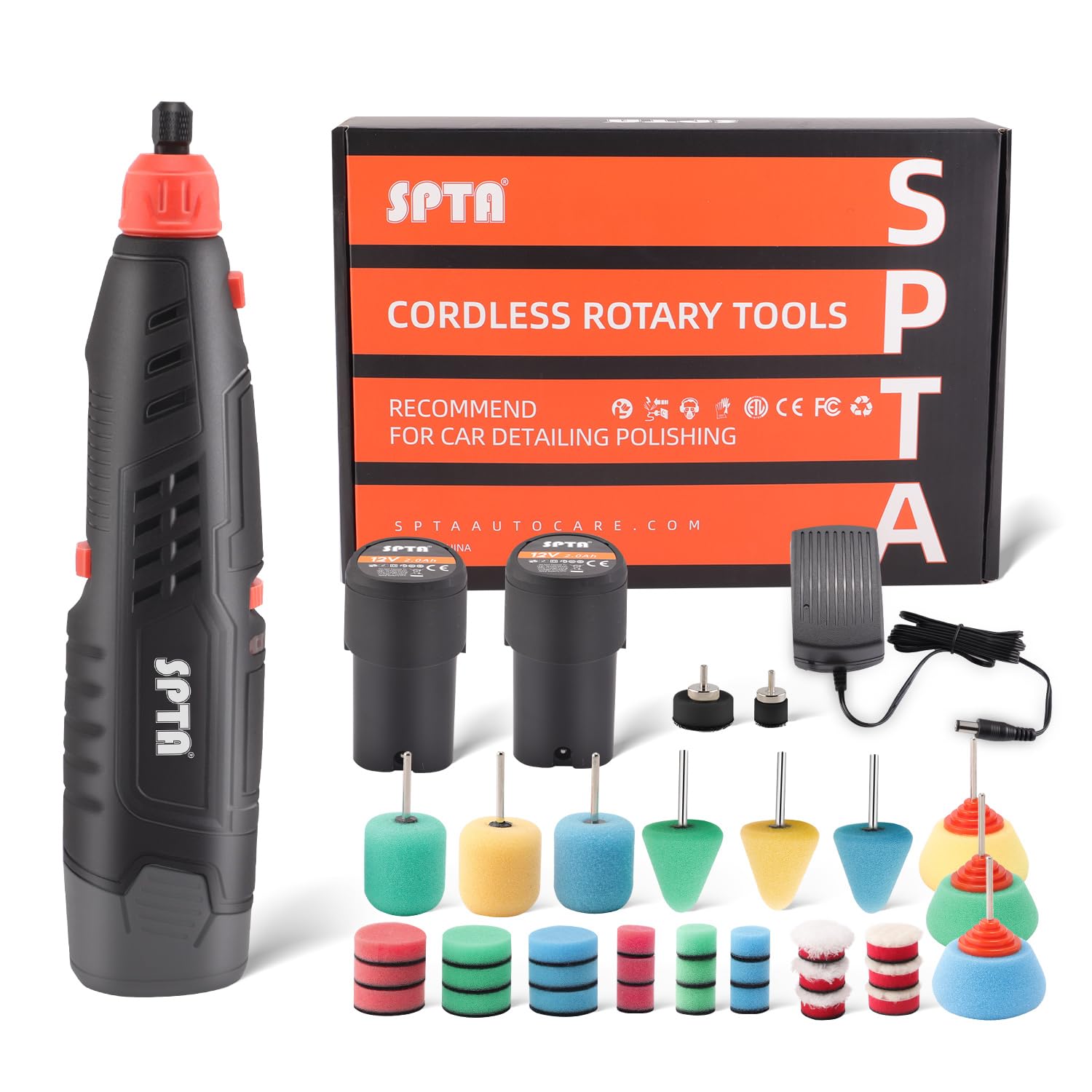 Spta Kit Utensili Rotanti Senza Fili 12V