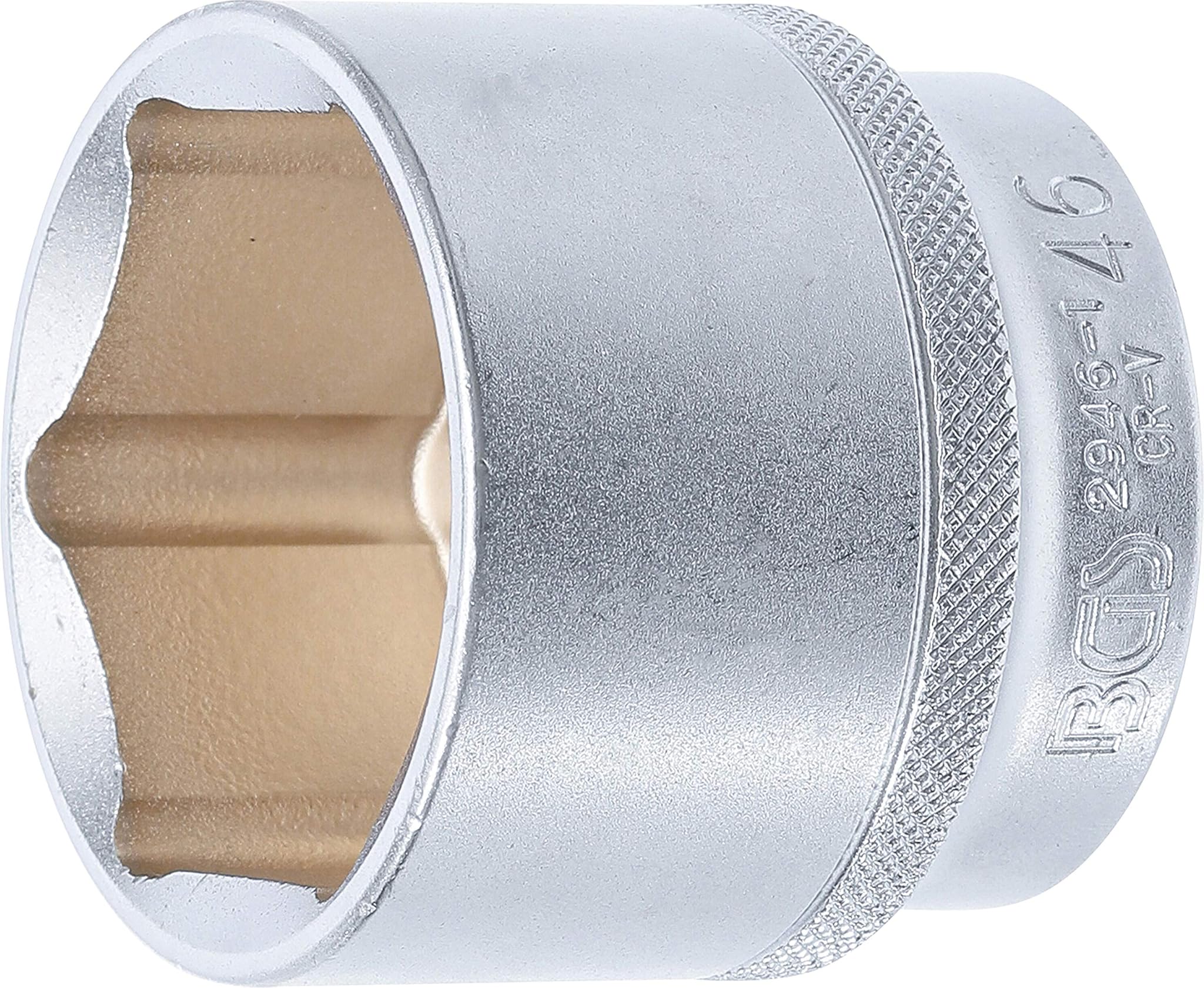 Llave de vaso hexagonal | entrada 12,5 mm (1/2") | 46 mm