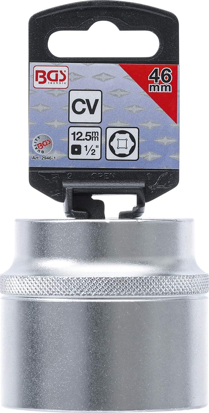 Llave de vaso hexagonal | entrada 12,5 mm (1/2") | 46 mm - immagine 3