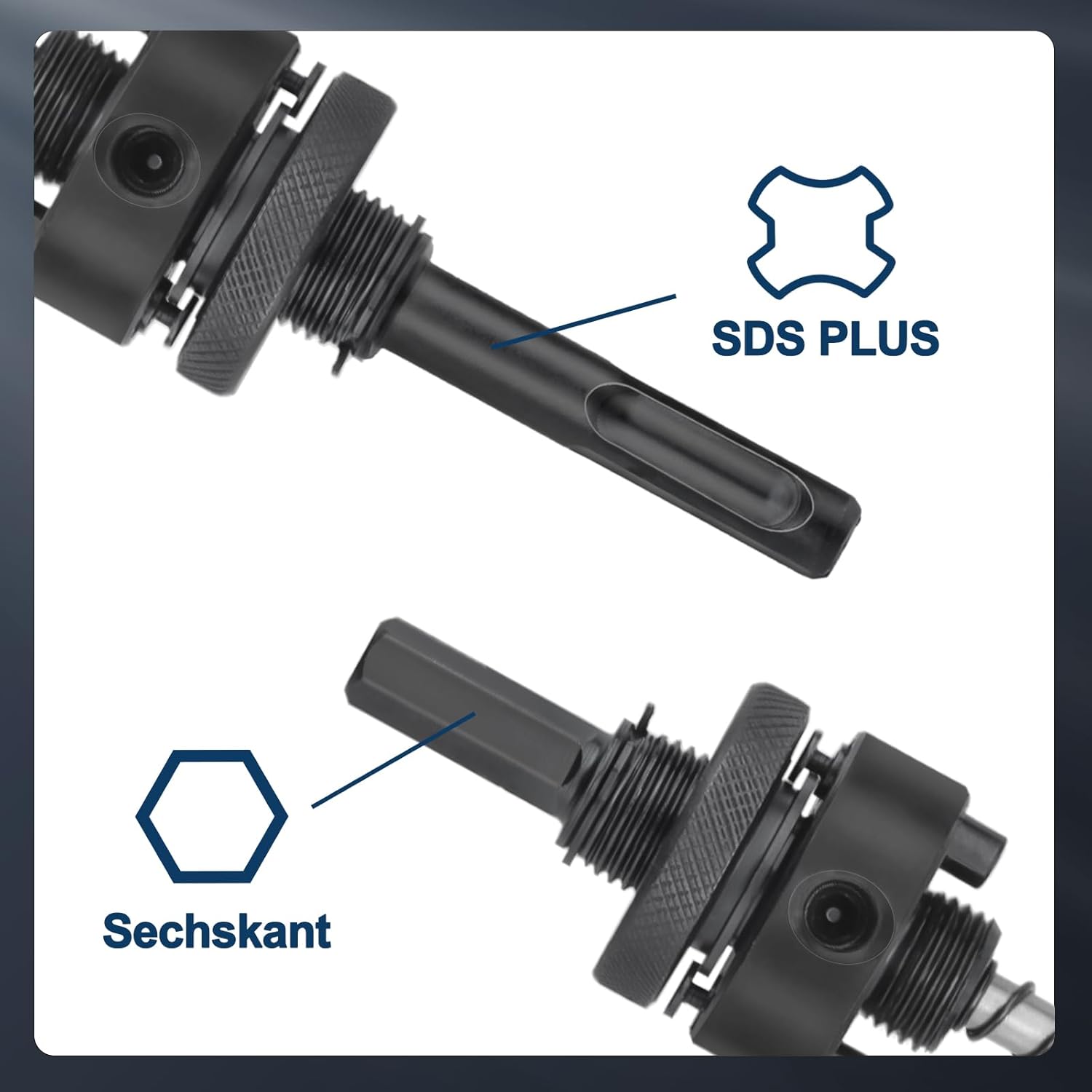 Sega a Tazza HSS 220 mm con Codolo SDS Plus - immagine 2