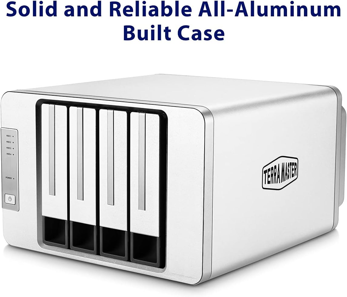 Terramaster F4-421 NAS 4bay - Cloud Storage Quad Core - immagine 2