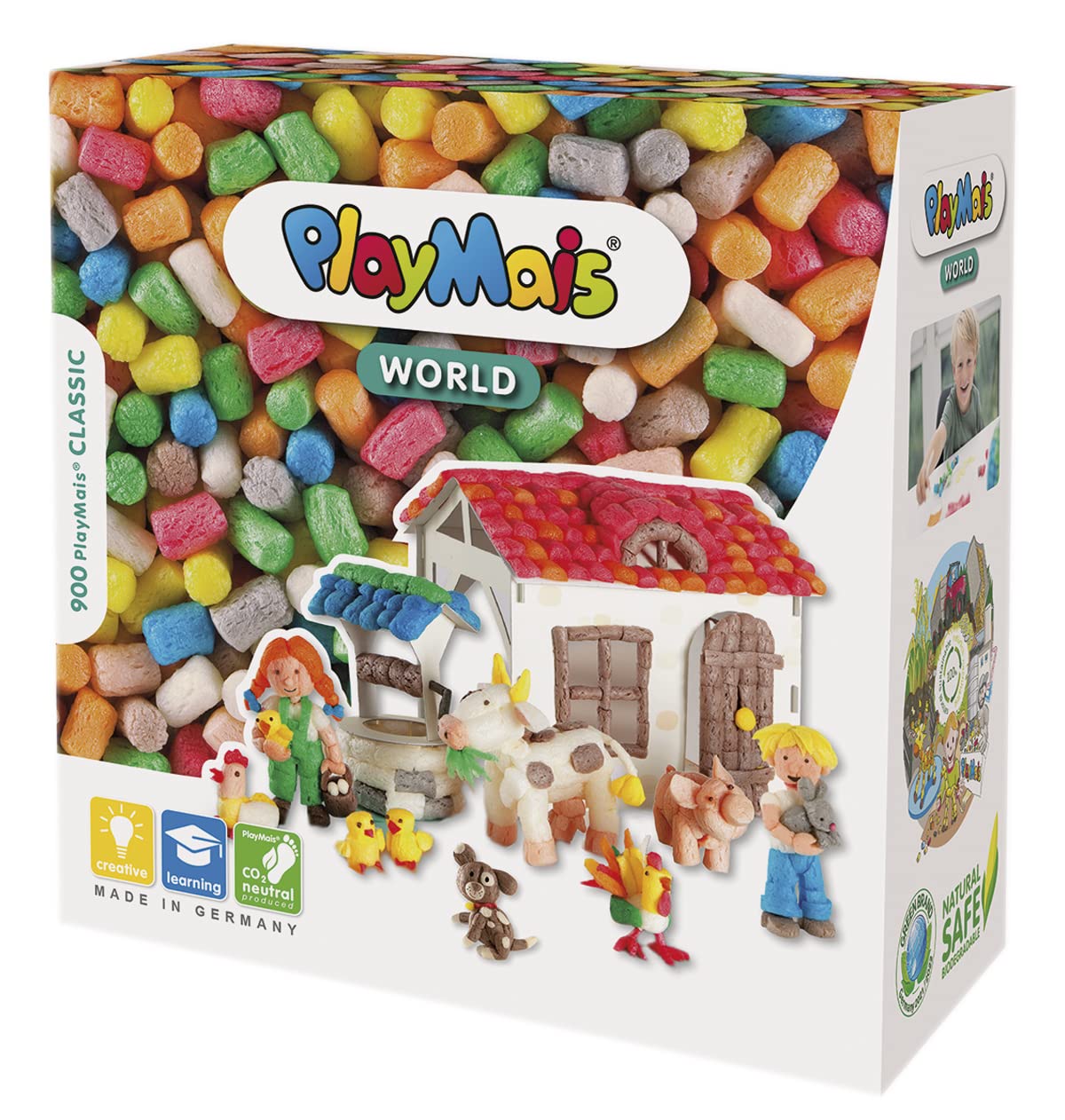 Playmais World Farm Kit Creativo per Bambini