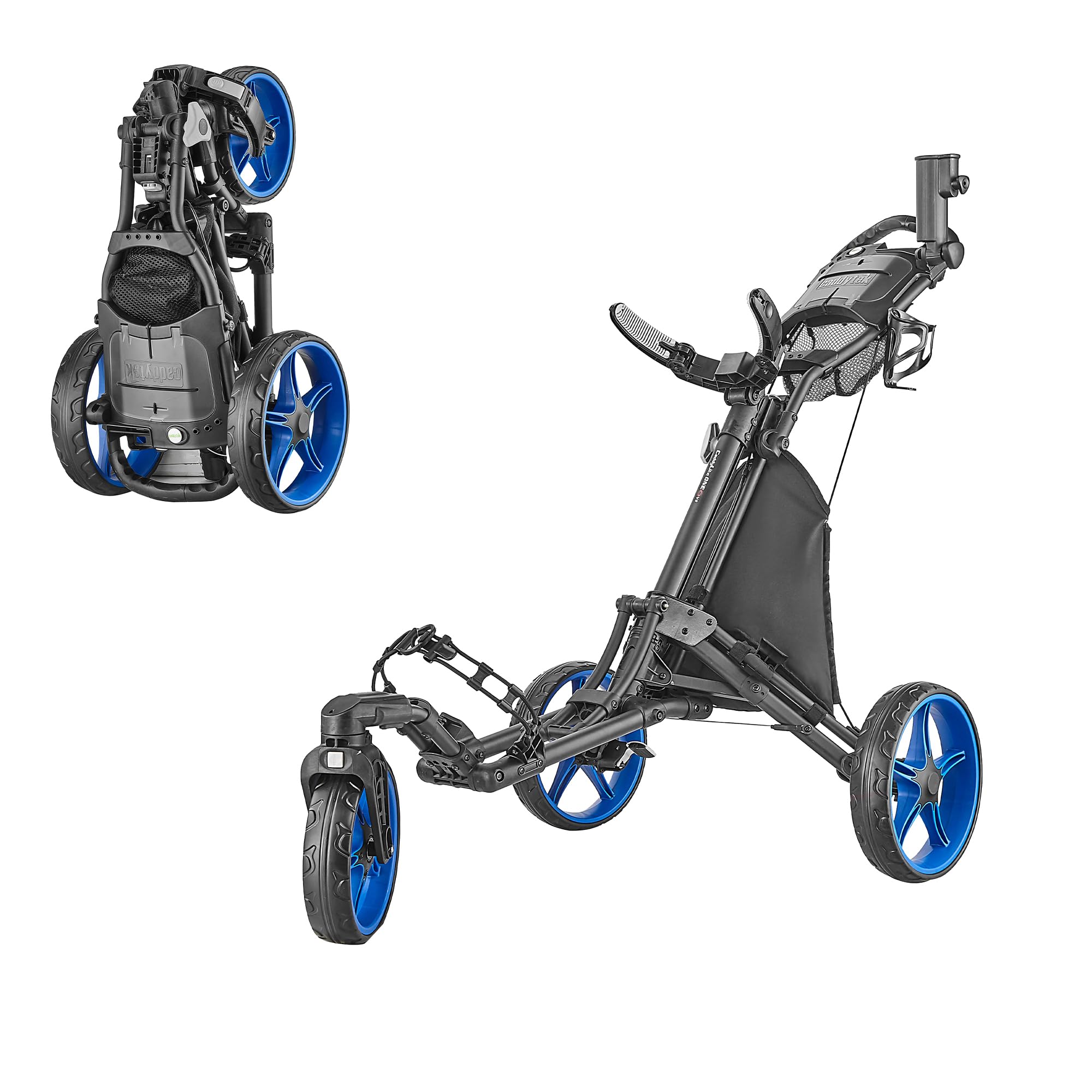 CaddyLite 15.3 Quad-Fold Golf Push Cart