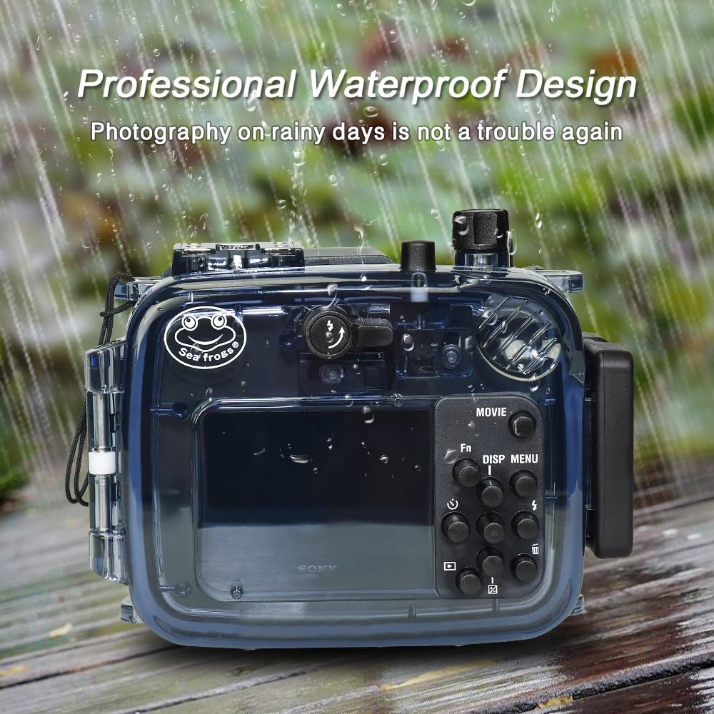 Custodia Subacquea Impermeabile per Sony RX100 (60m) - immagine 8