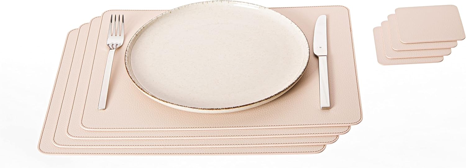 Nikalaz Set 4 Tovagliette e 4 Sottobicchieri - immagine 1