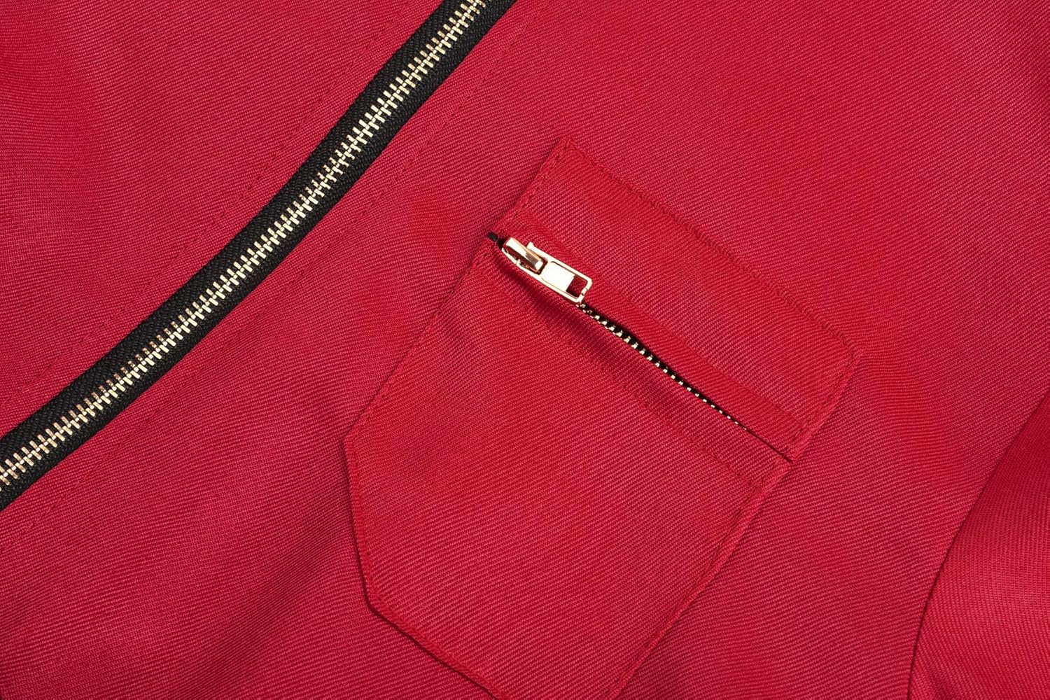 ReliBeauty Tuta rossa per bambini, carnevale - immagine 6