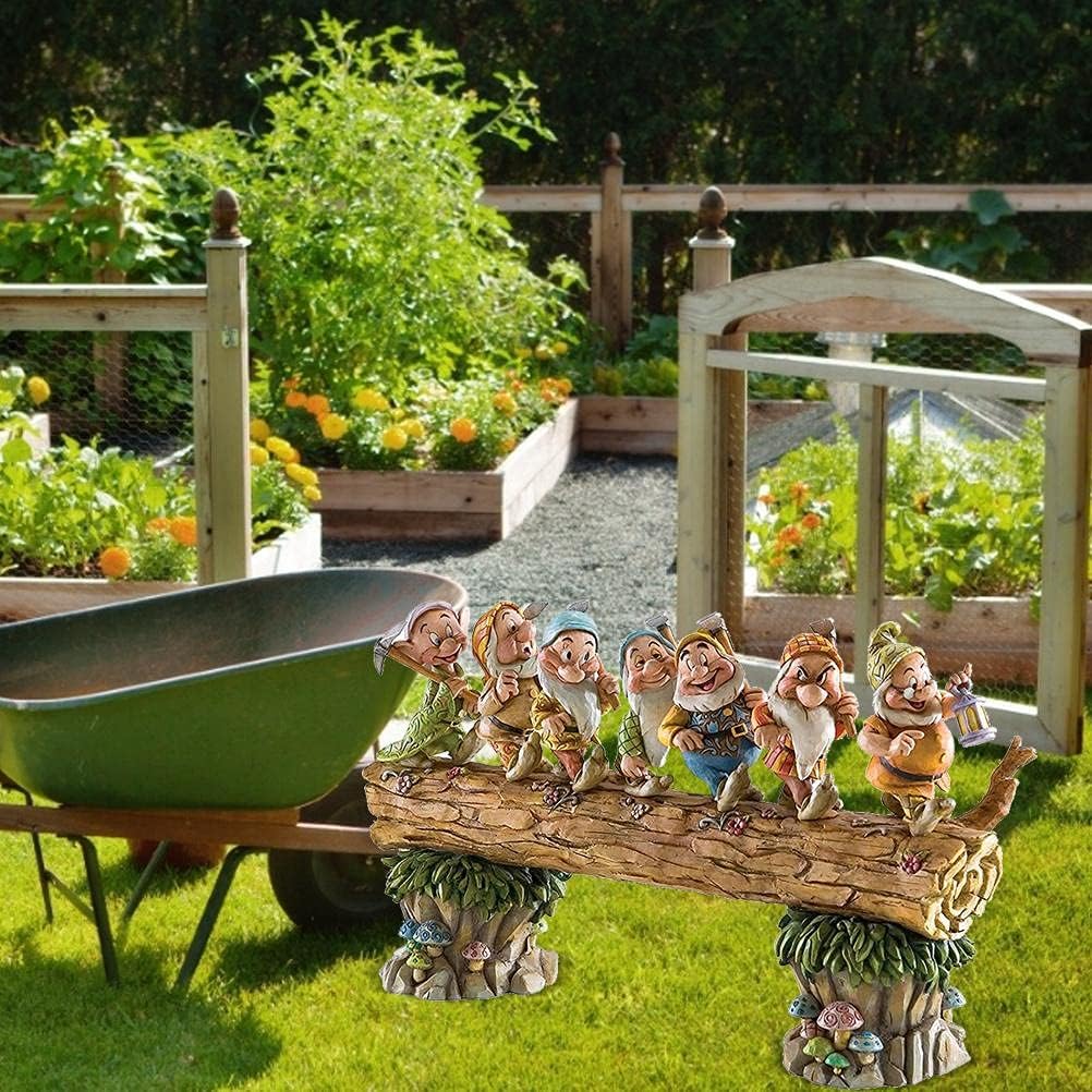 Chiyyak Sette Nani in Resina - Statua da Giardino - immagine 4