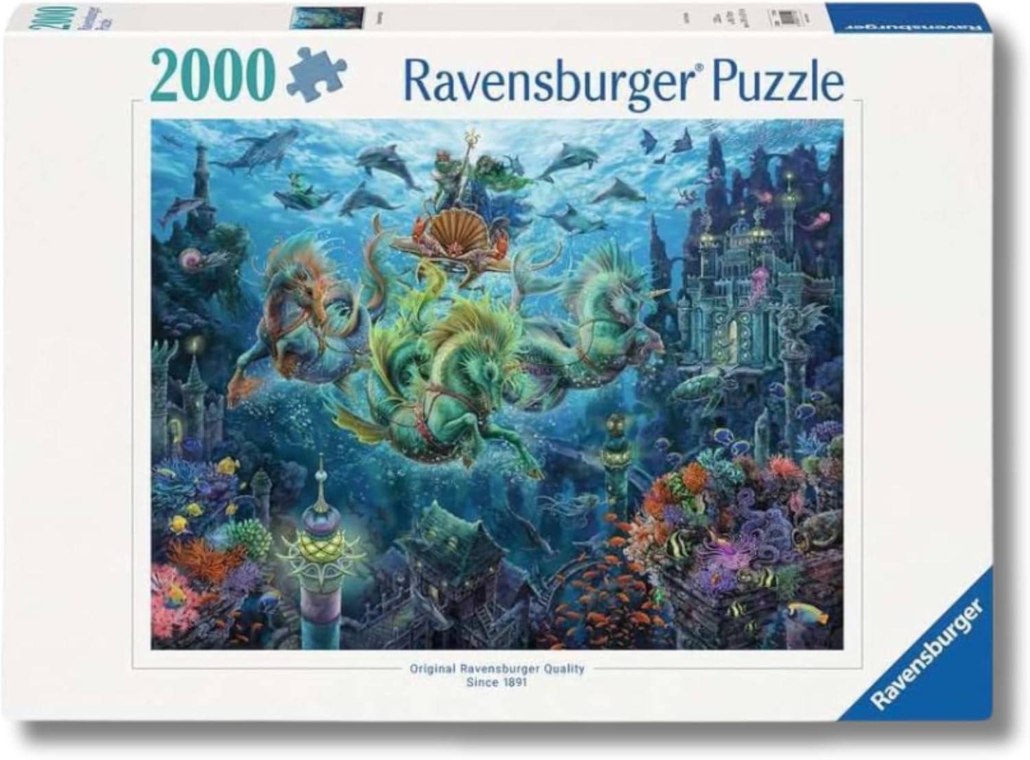 Ravensburger - Puzzle 2000 Pezzi La Magia Dell'abisso - immagine 1