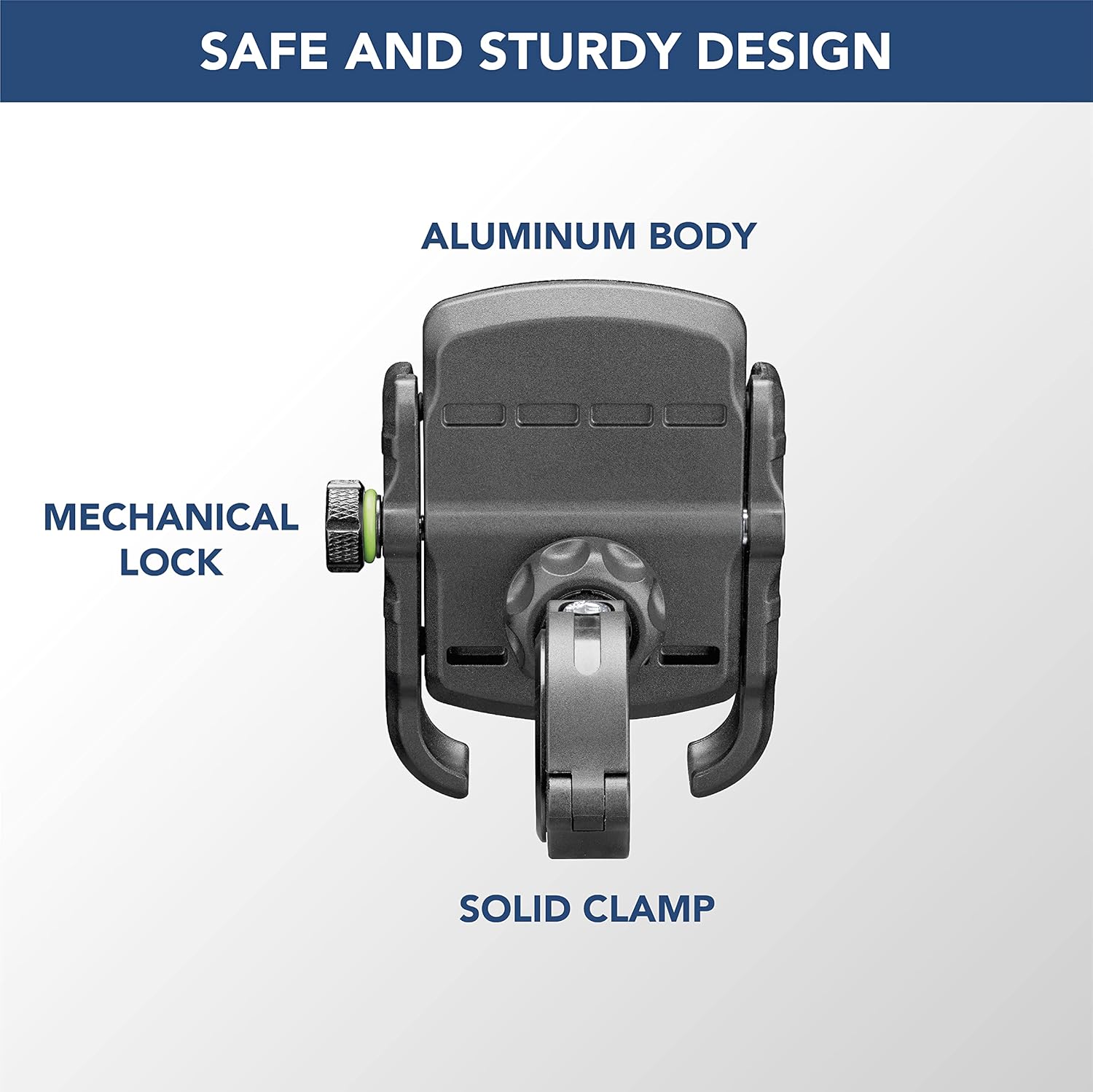 Cellularline Rider Steel - Supporto Smartphone Moto e Bici - immagine 3