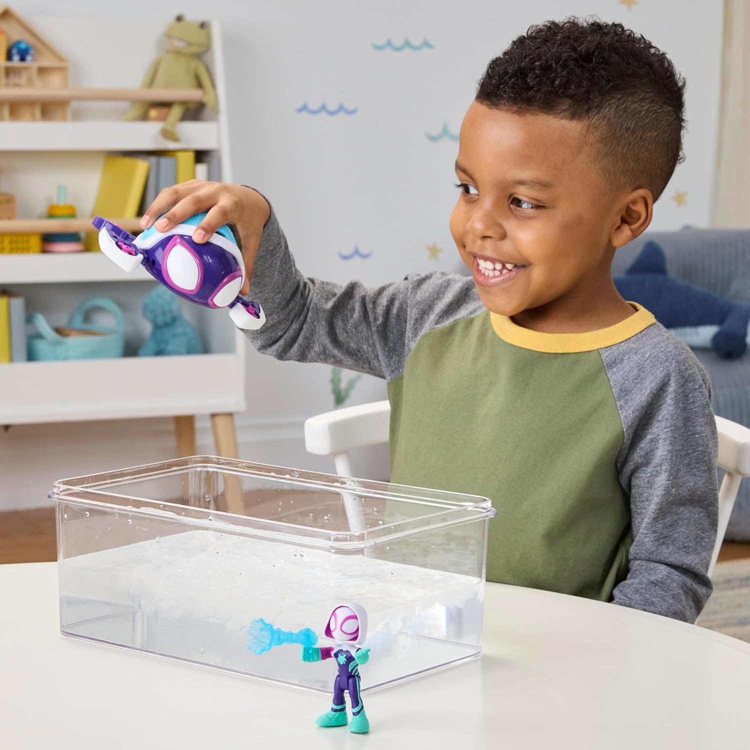 Marvel Hasbro Spidey e i suoi fantastici amici - Water-Webs - immagine 5