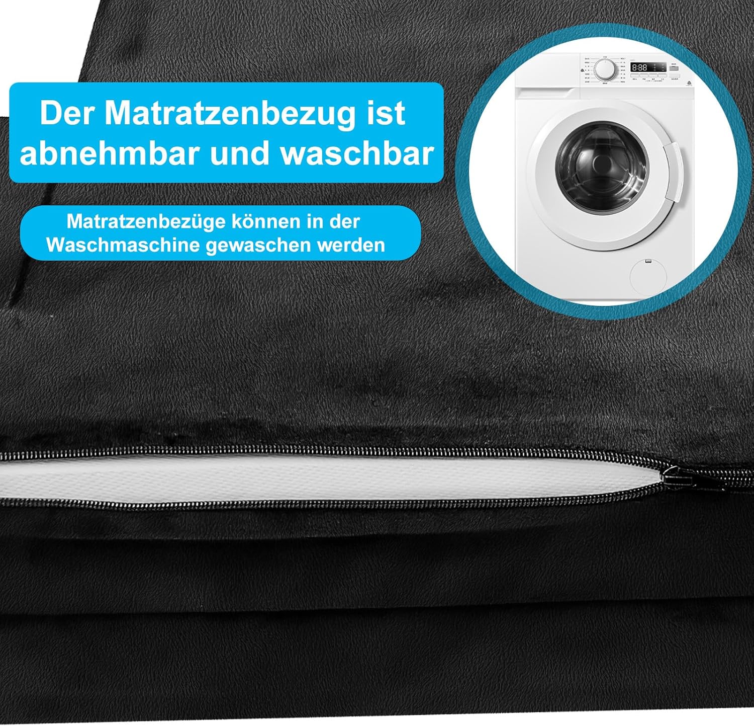 Xxjolavv Materasso Pieghevole per Camper FIAT Ducato - immagine 4