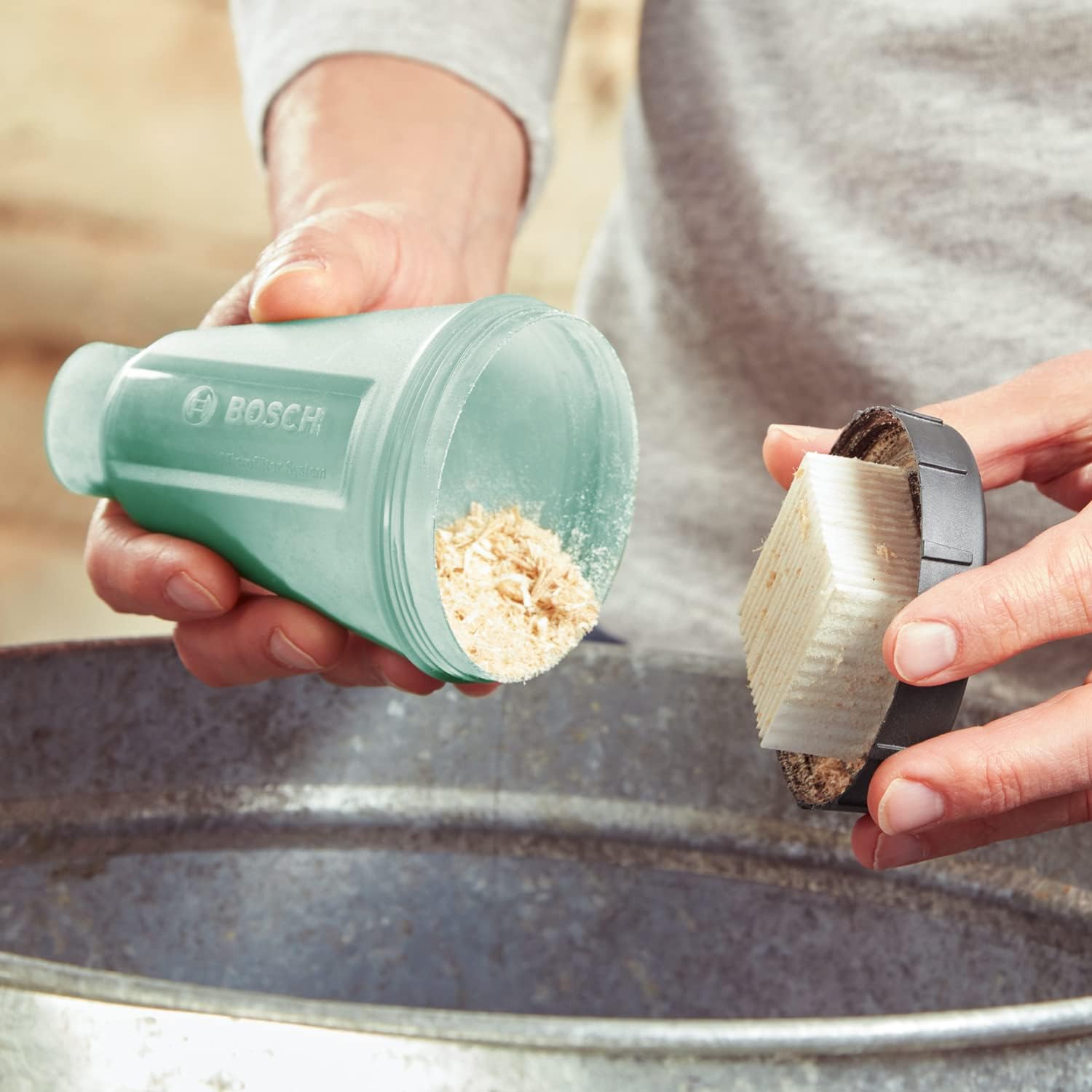 Bosch EasySander 18V-8 - Levigatrice Palmare a Batteria - immagine 7